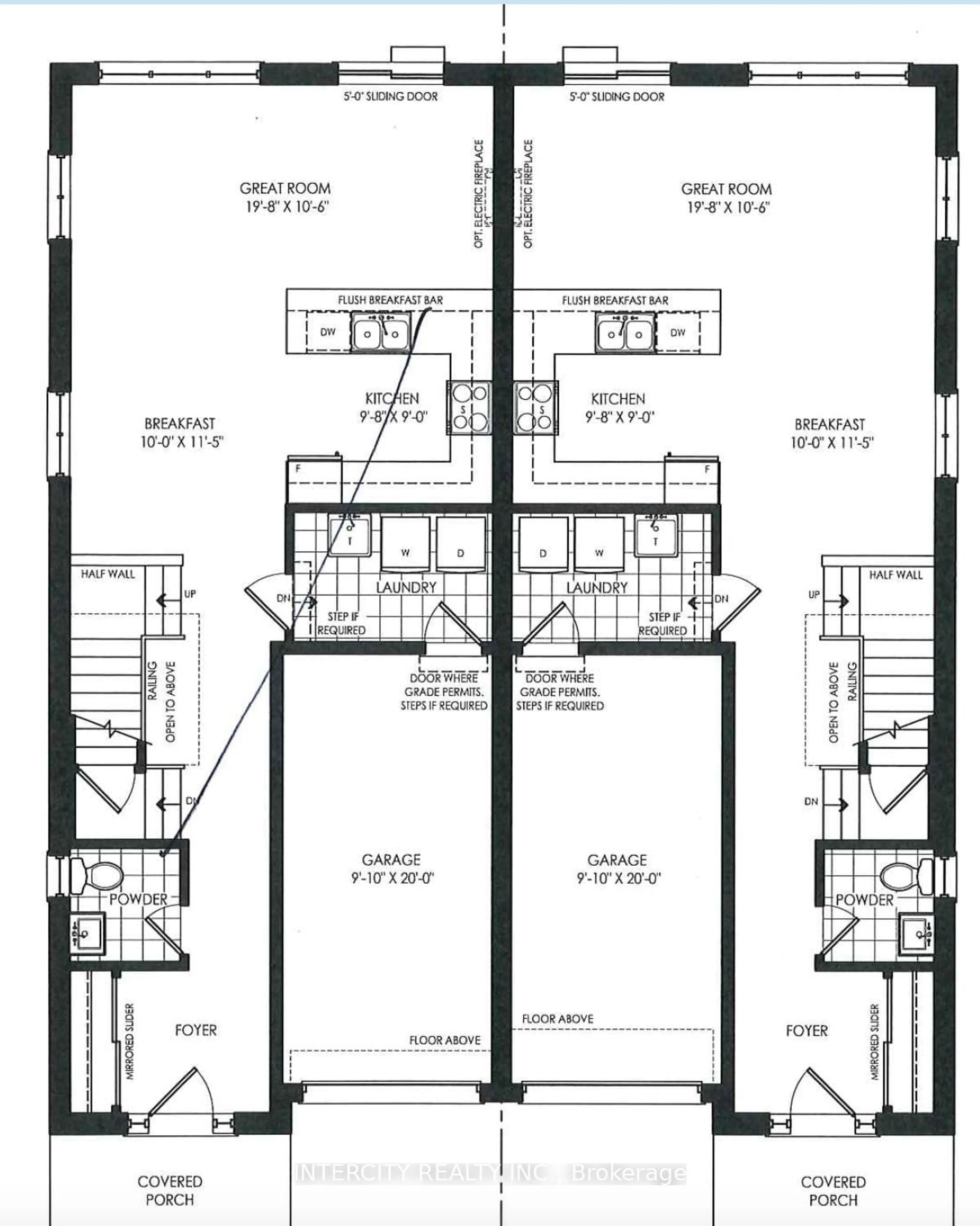 Floor plan for Lot 117 Sanders Rd, Erin Ontario N0B 1T0