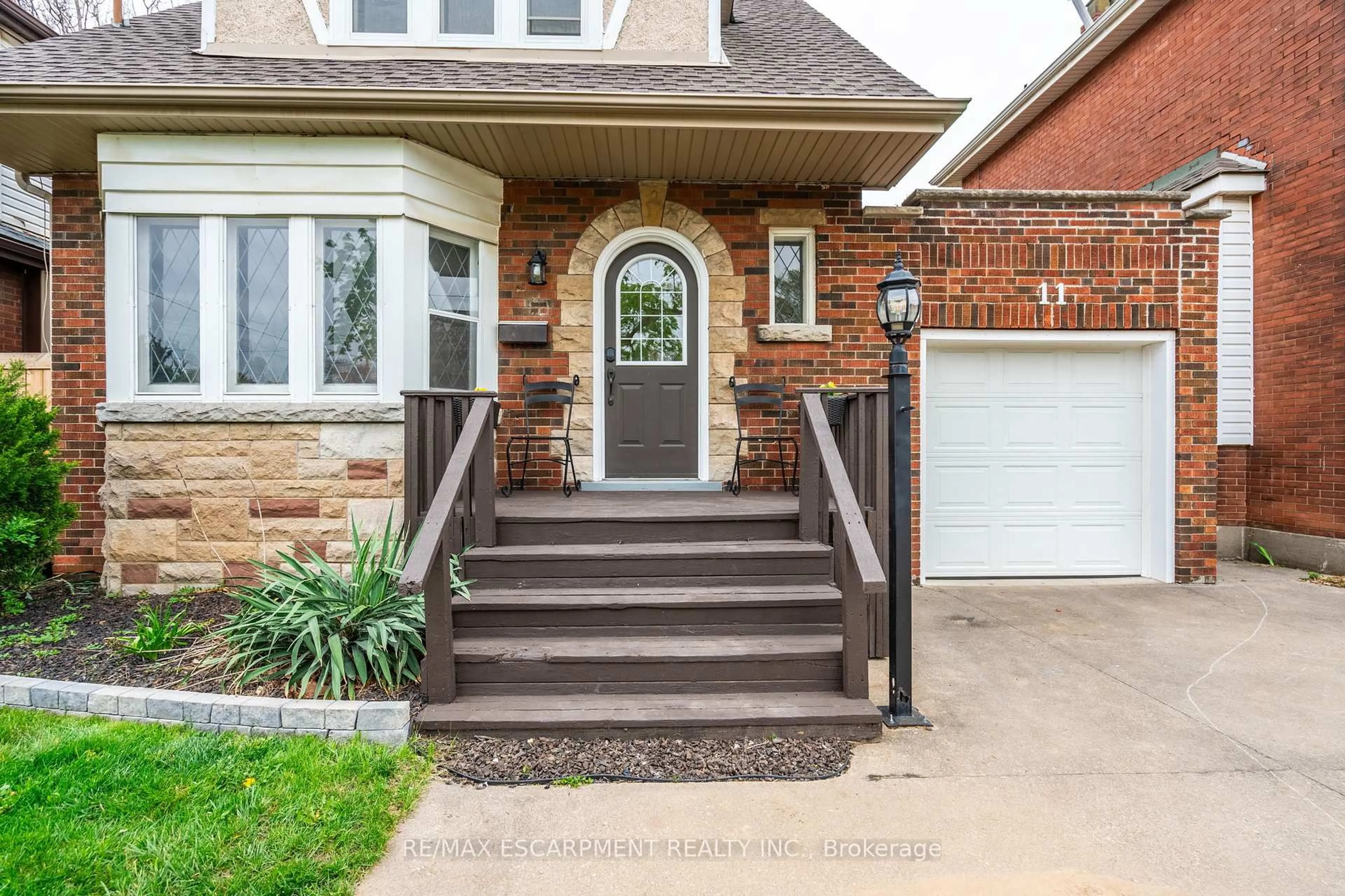 Home with brick exterior material, street for 11 Huxley Ave, Hamilton Ontario L8K 2P5