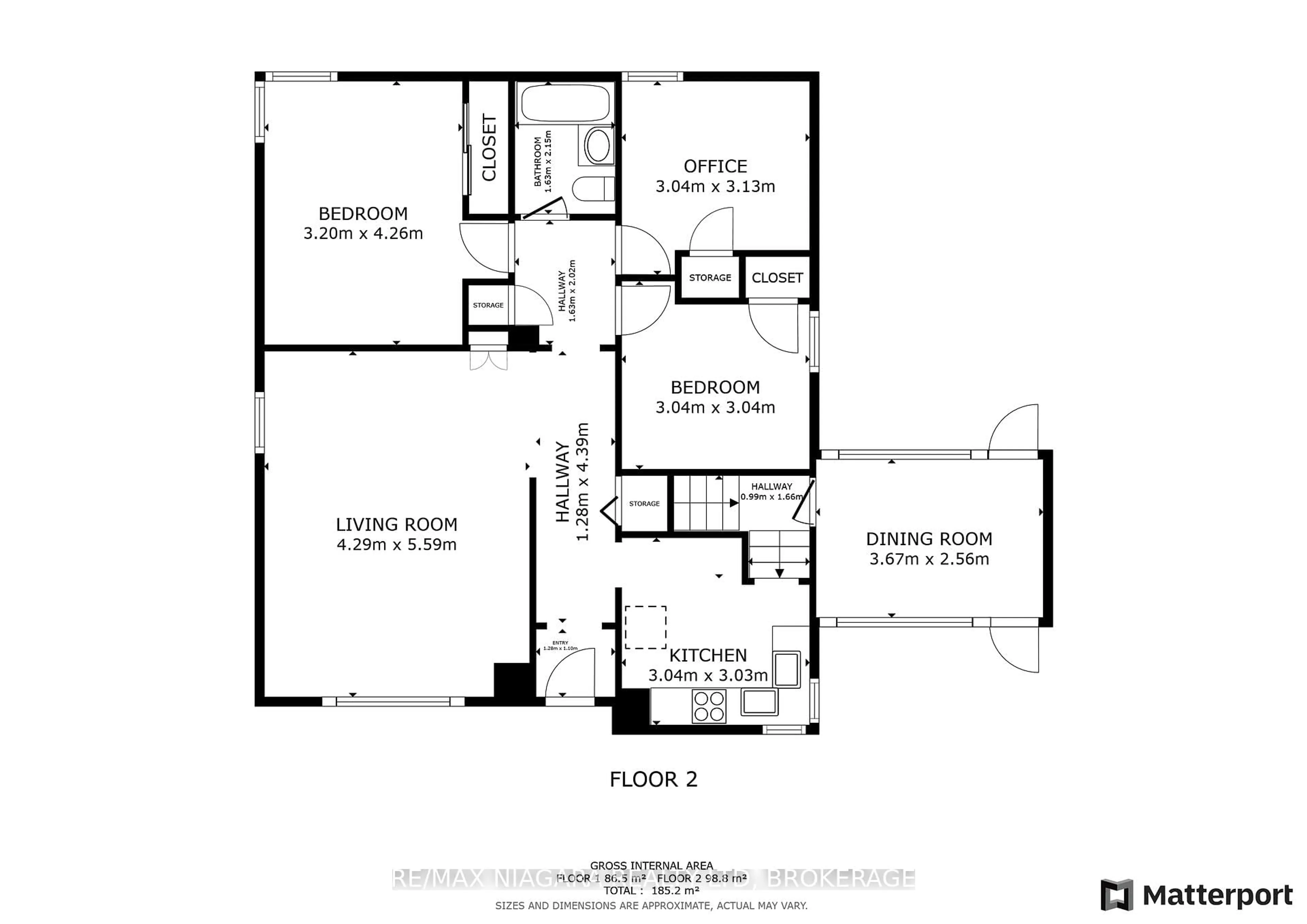 Floor plan for 11692 Burnaby Rd, Wainfleet Ontario L0S 1V0