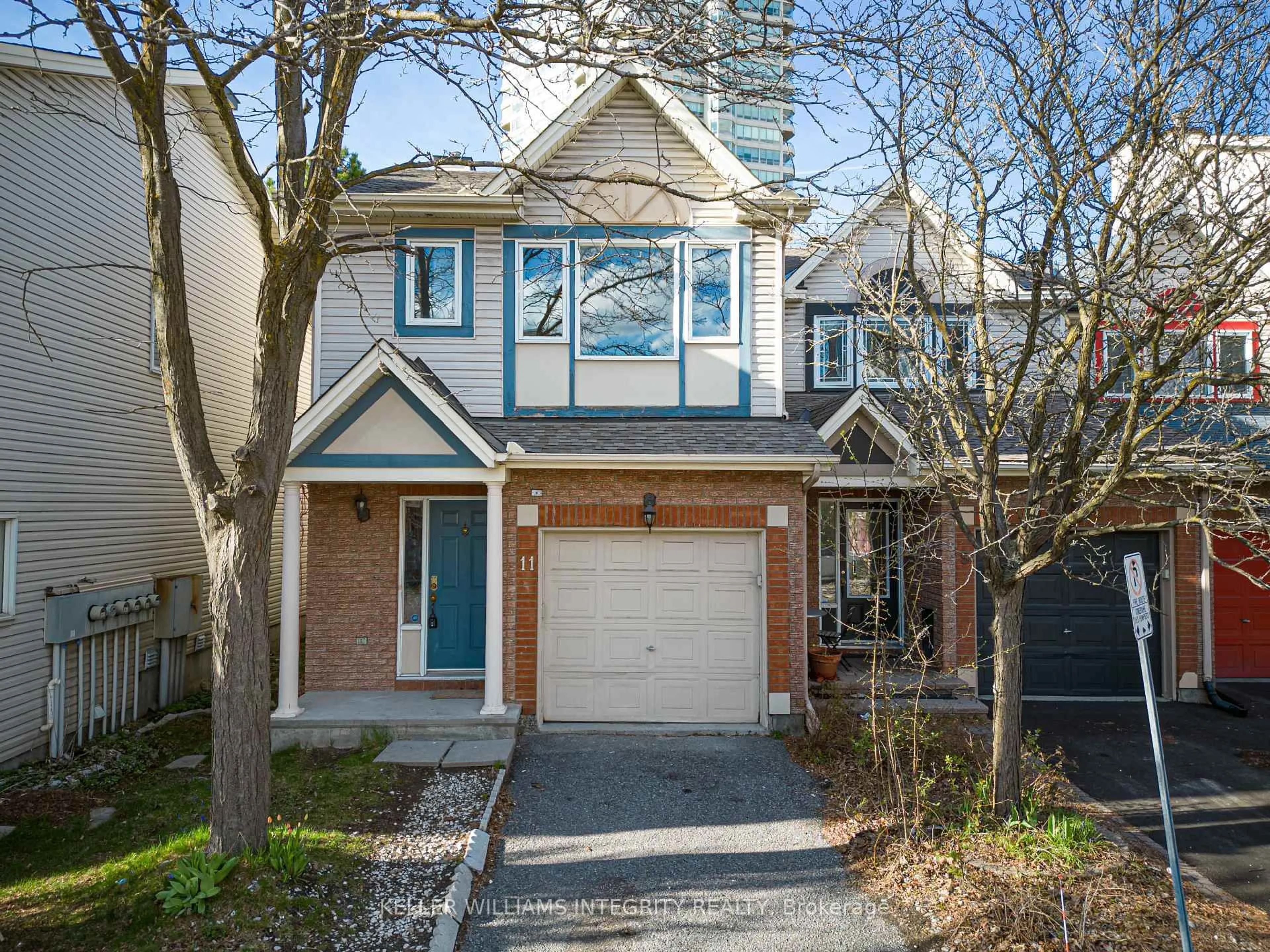 Home with brick exterior material, street for 11 San Remo Private, Ottawa Ontario K1G 5Y2