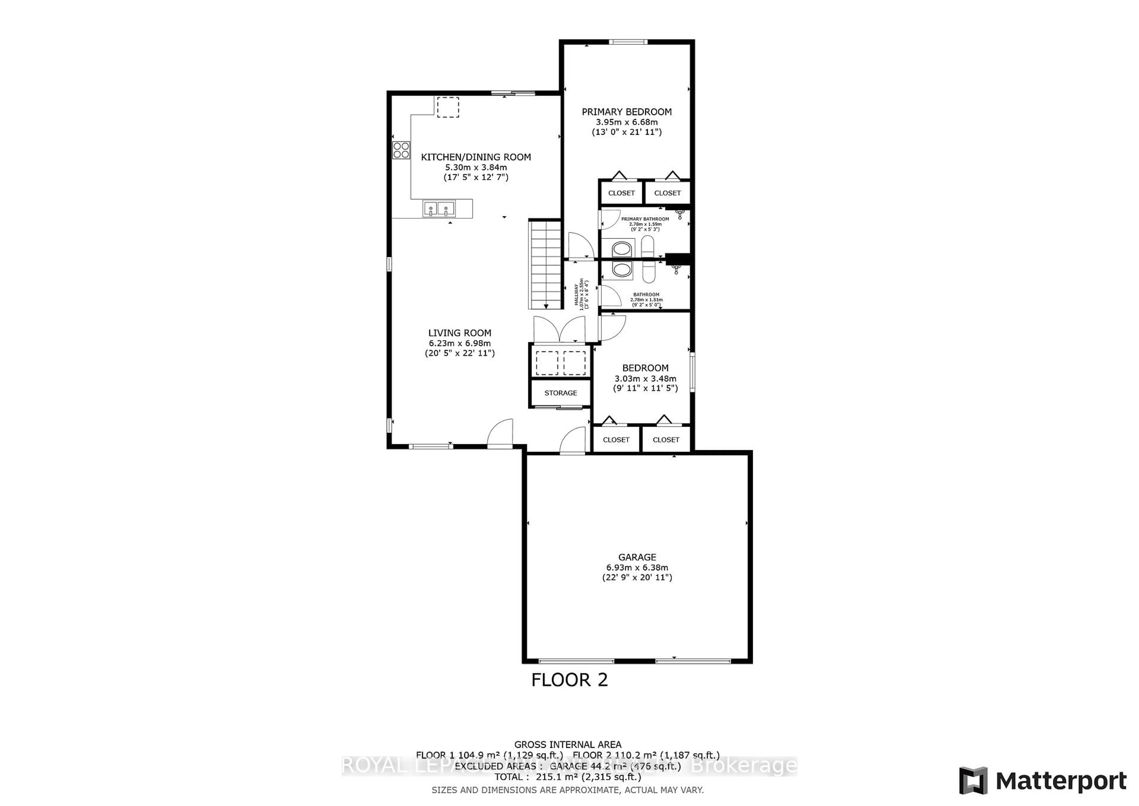 Floor plan for 15 Shawns Tr, Thames Centre Ontario N0M 2P0
