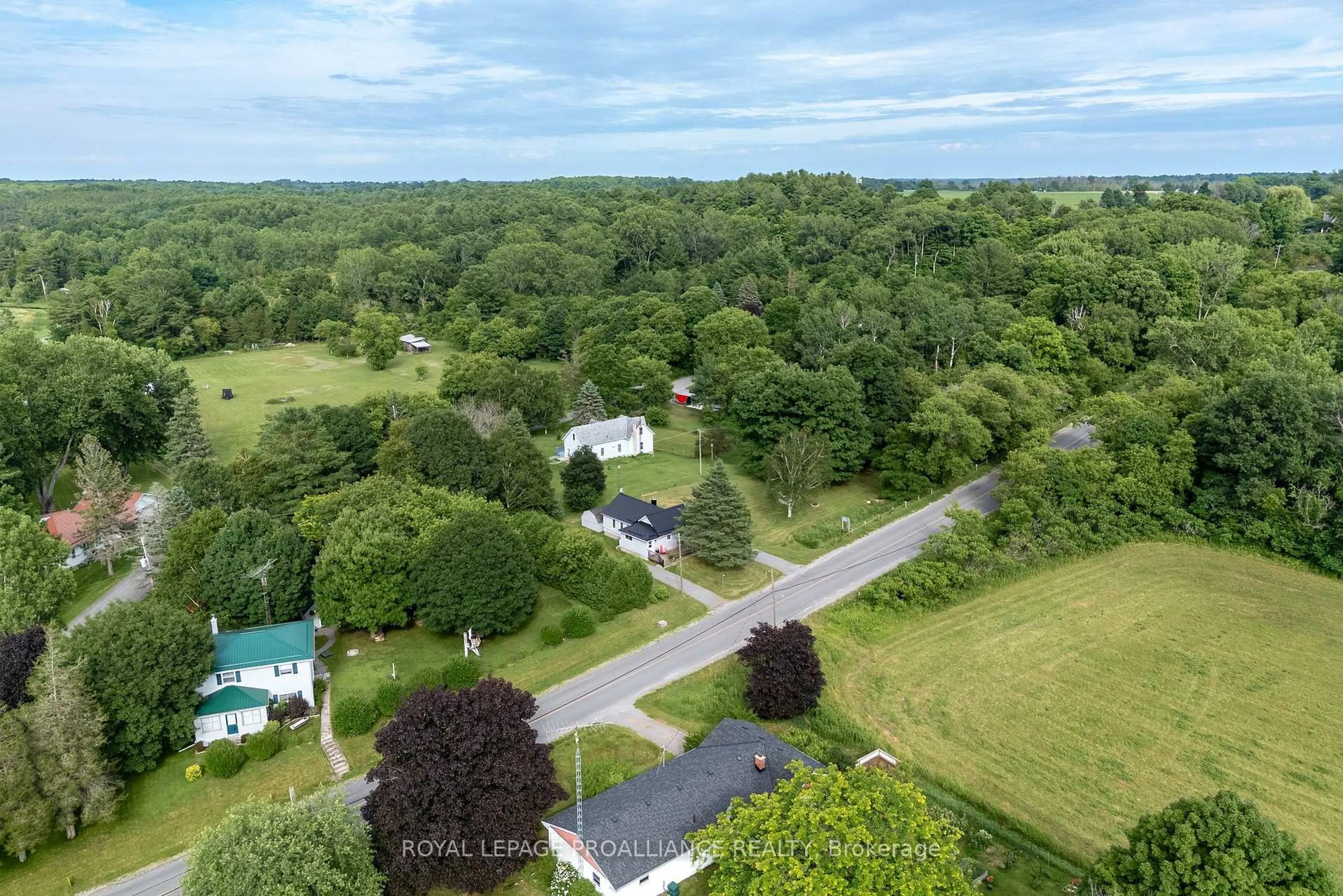 A pic from outside/outdoor area/front of a property/back of a property/a pic from drone, unknown for 3191 County Rd 10 N/A, Prince Edward County Ontario K0K 2P0