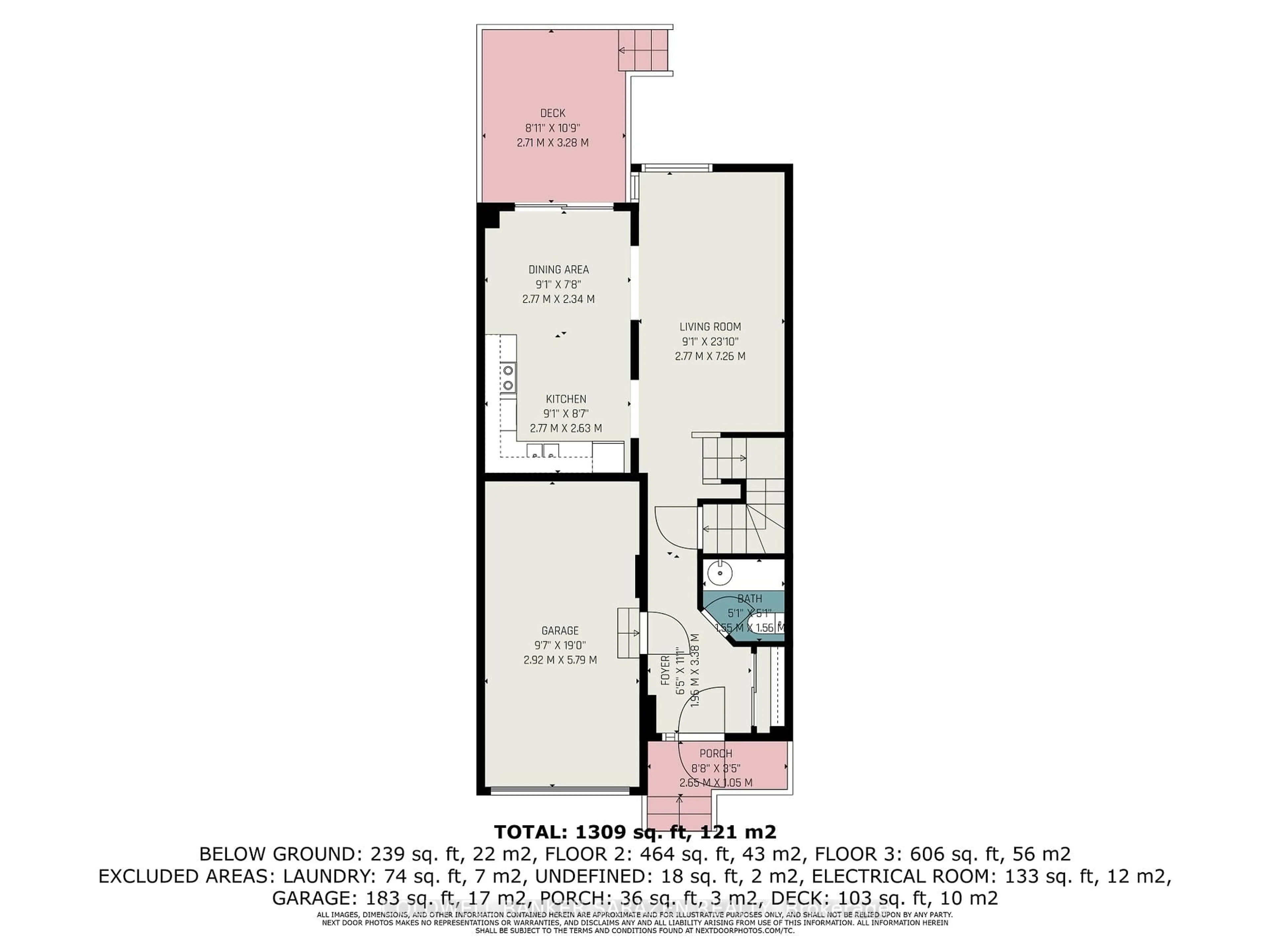Floor plan for 338 Fairbrooke Crt, Arnprior Ontario K7S 0E6