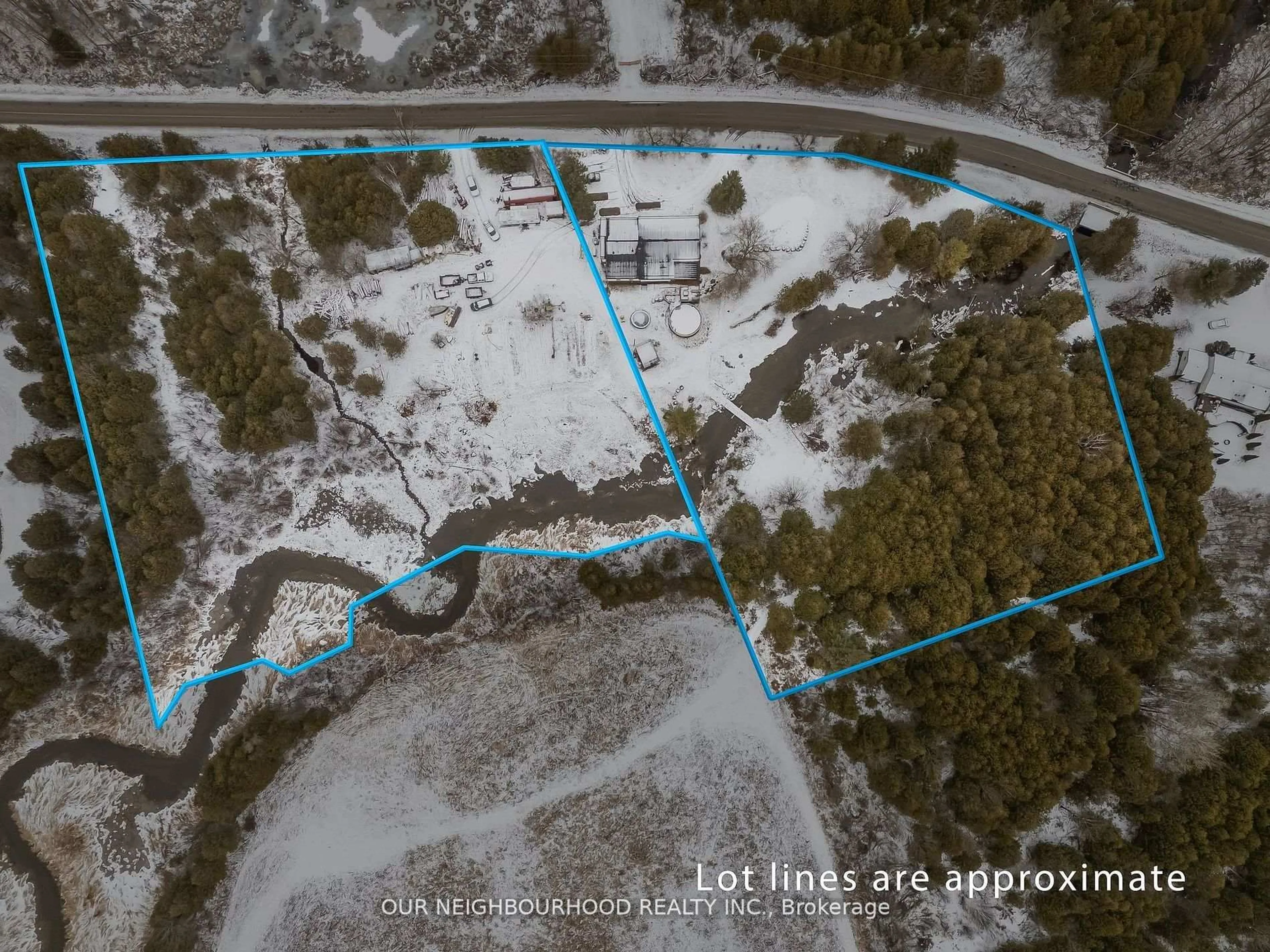A pic from outside/outdoor area/front of a property/back of a property/a pic from drone, unknown for 1442 Quin Mo Lac Rd, Tweed Ontario K0K 3J0