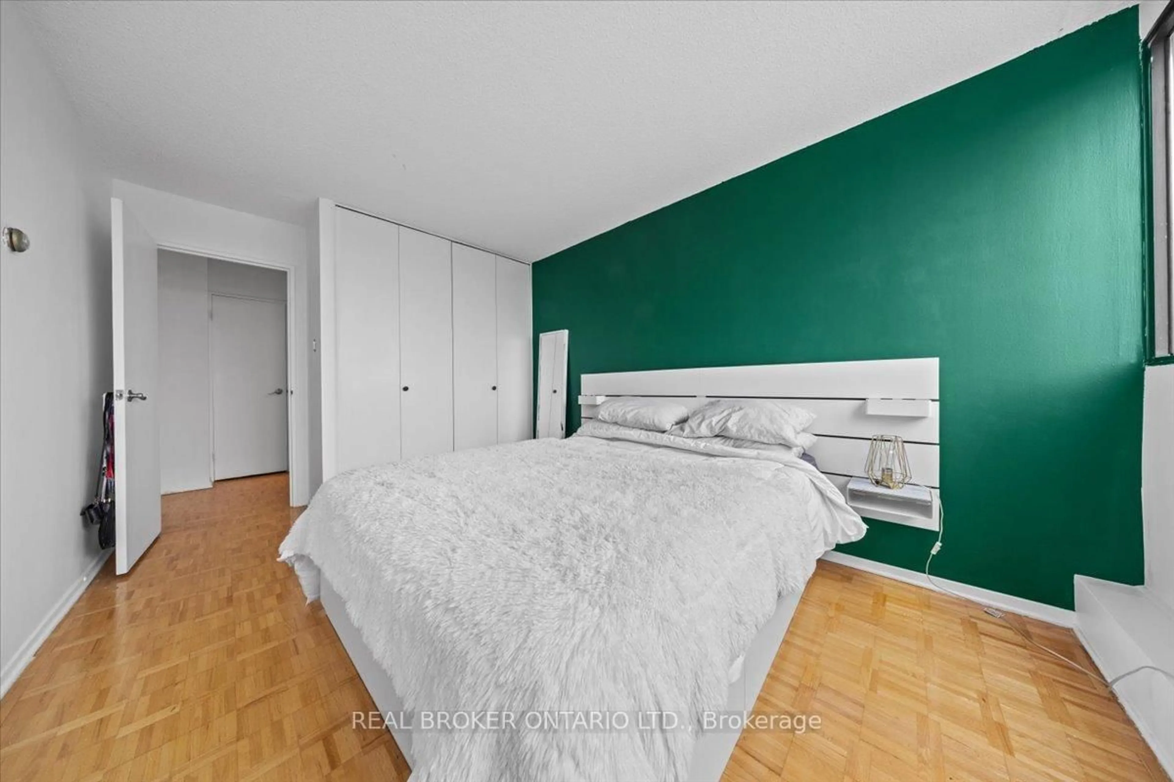 Bedroom with bed, unknown for 1285 Cahill Dr #1603, Ottawa Ontario K1V 9A7