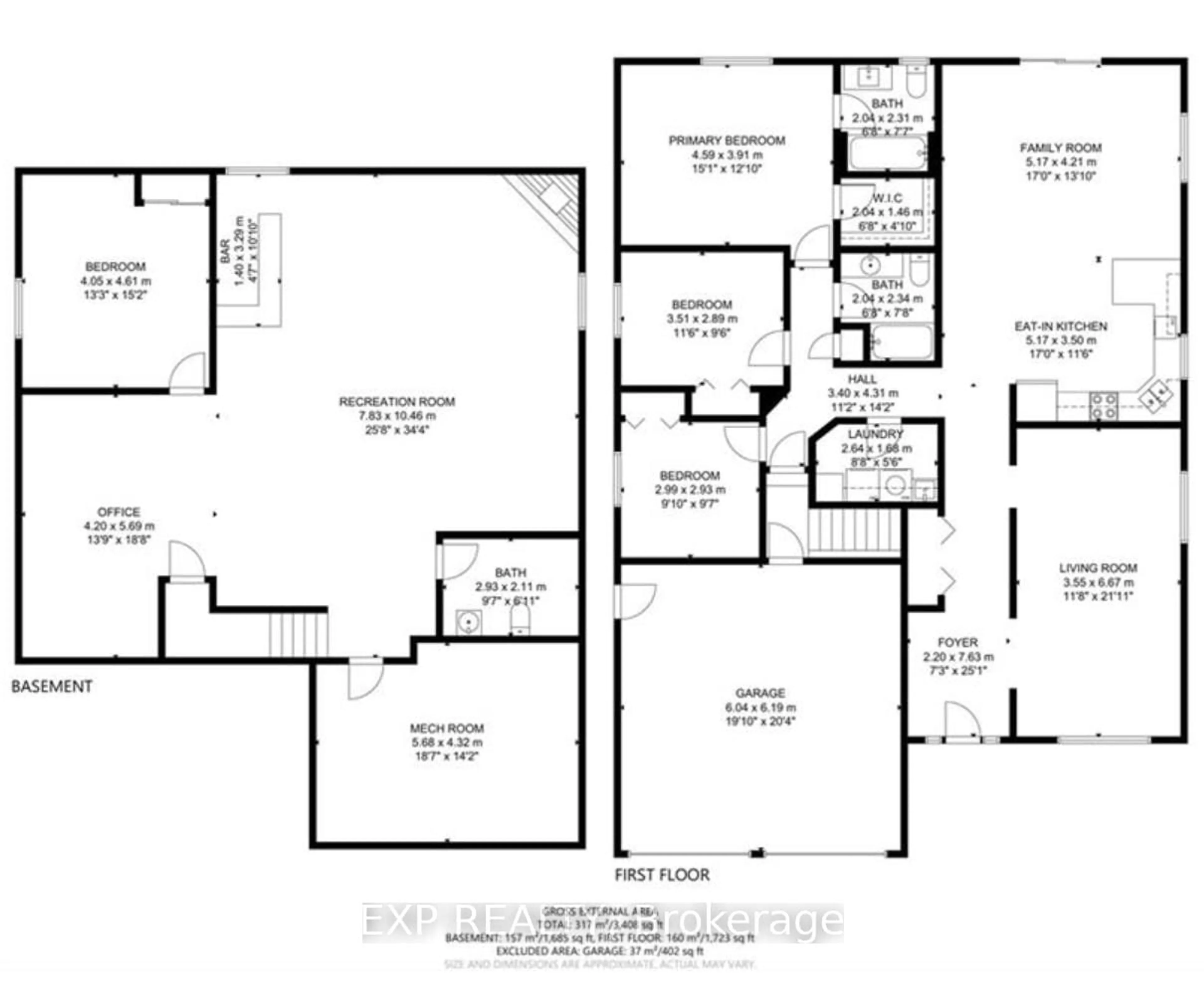 Floor plan for 11 Sumac Terr, Belleville Ontario K8N 5X6