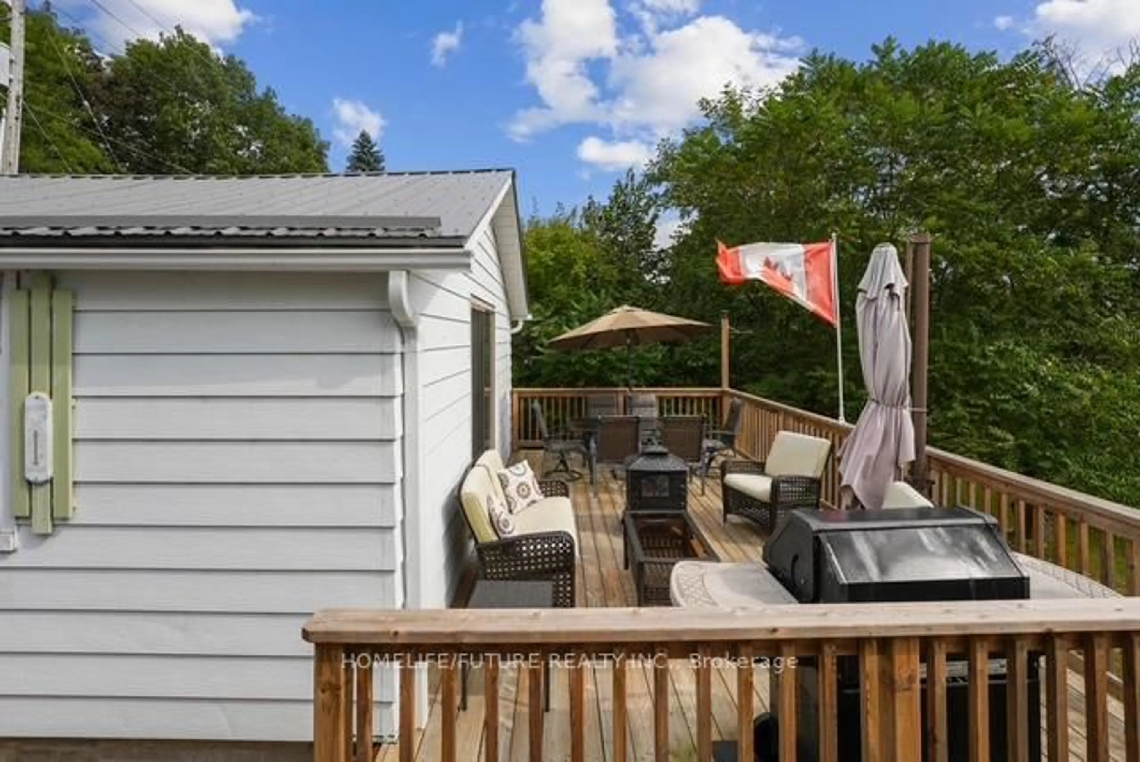 Patio, water/lake/river/ocean view for 1280 Portage Rd, Kawartha Lakes Ontario K0M 2B0