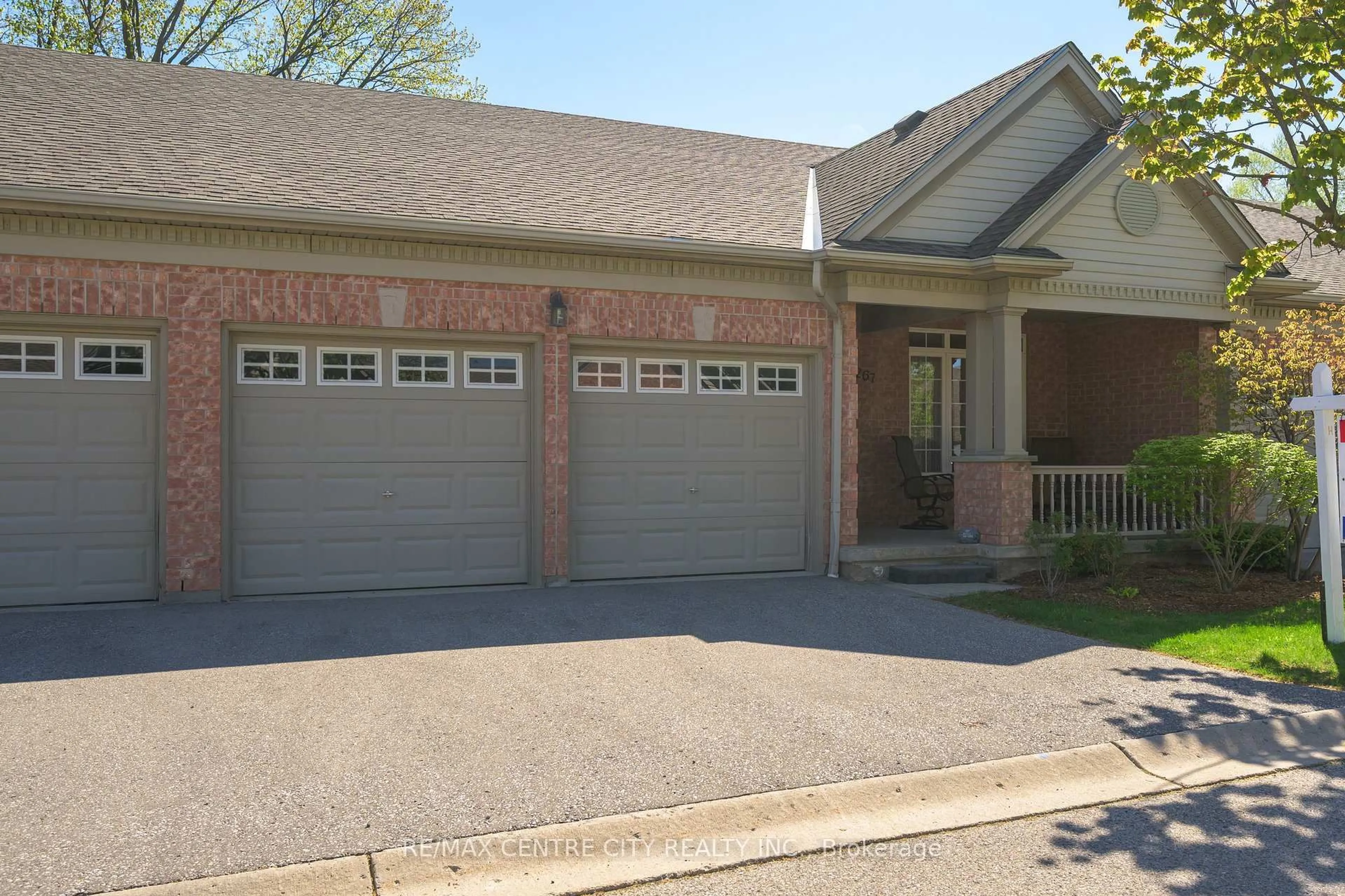 Home with brick exterior material, street for 2025 Meadowgate Blvd #267, London South Ontario N6M 1K9