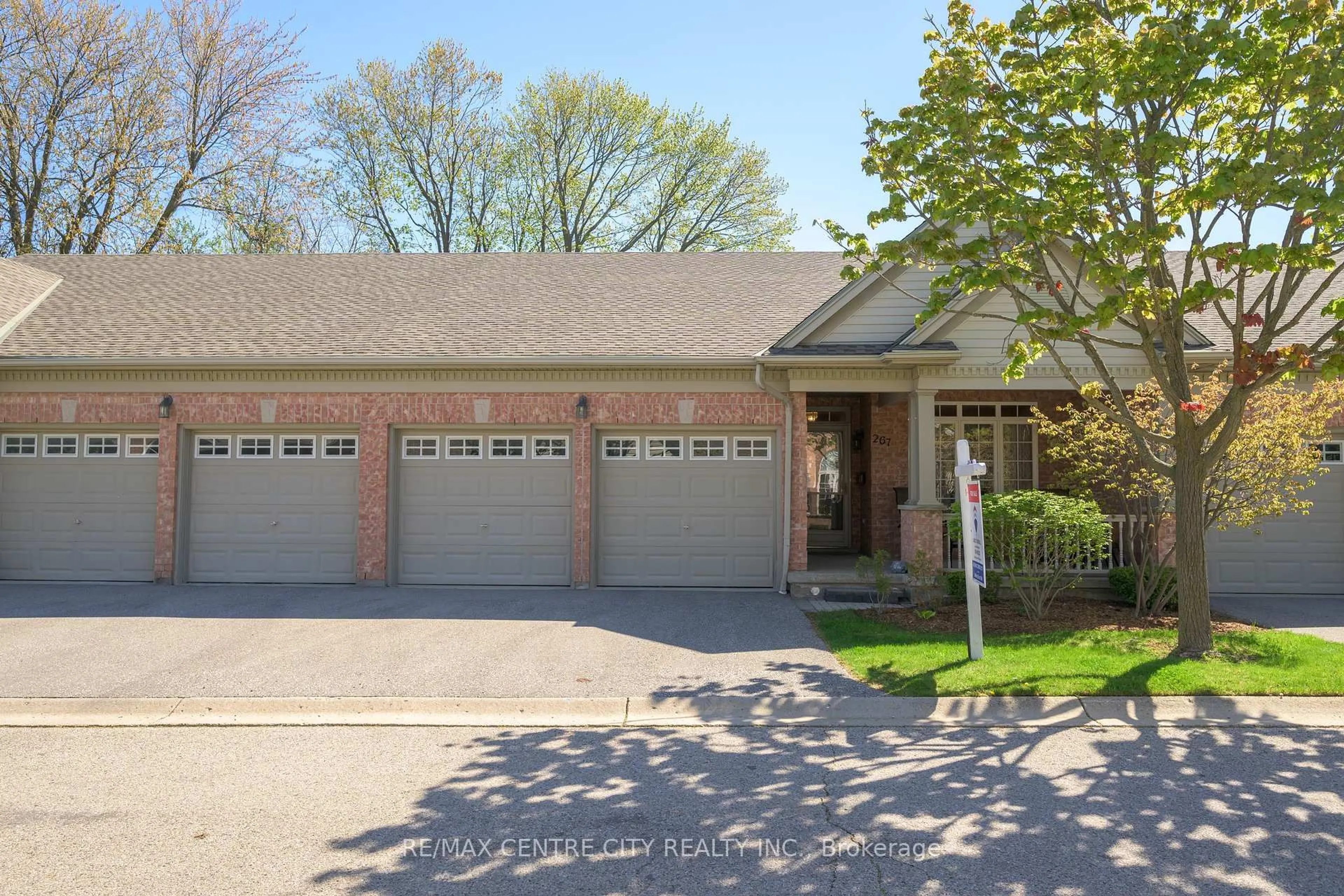 Home with brick exterior material, street for 2025 Meadowgate Blvd #267, London South Ontario N6M 1K9