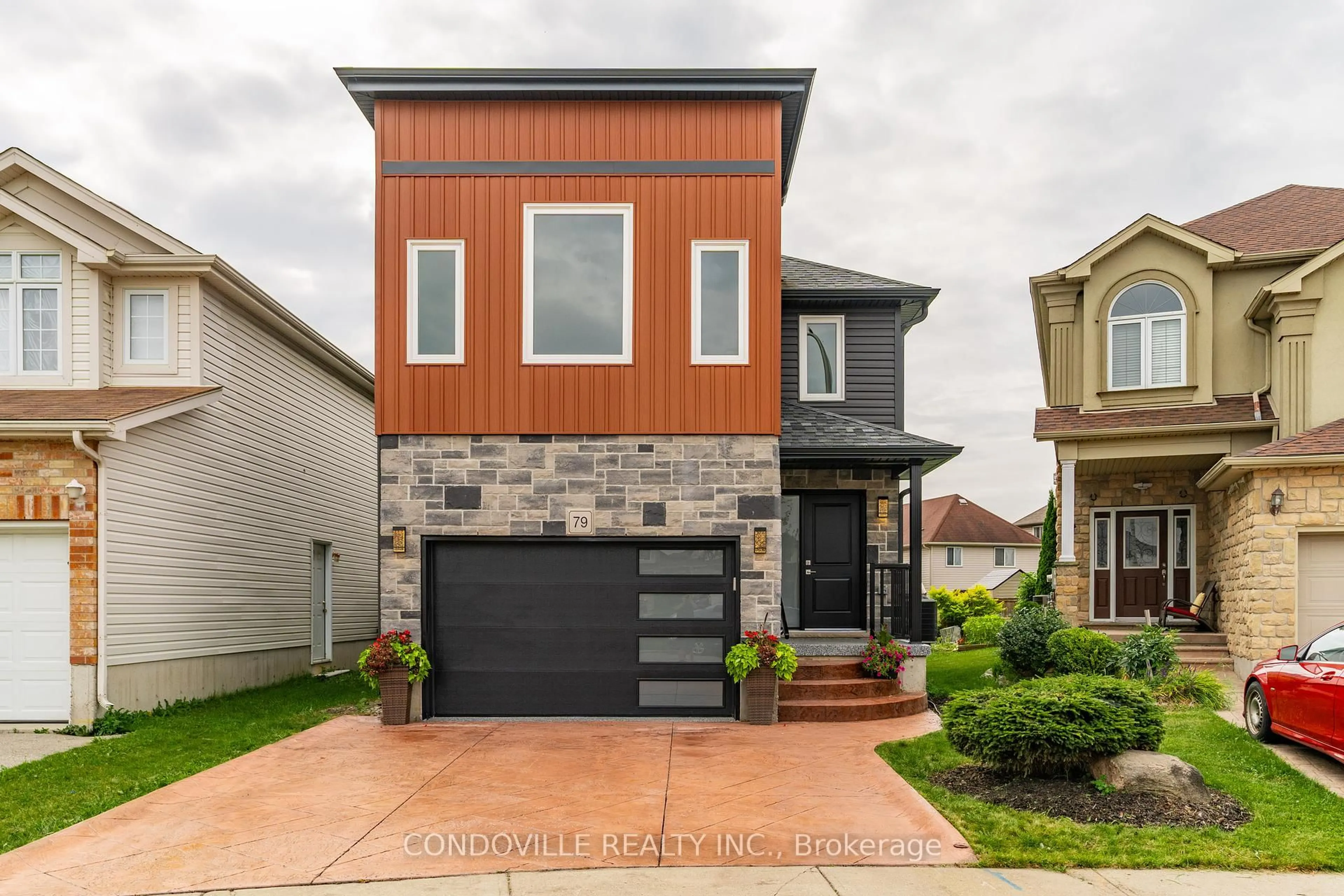 Home with brick exterior material, street for 79 Winding Meadow Crt, Kitchener Ontario N2N 3P7