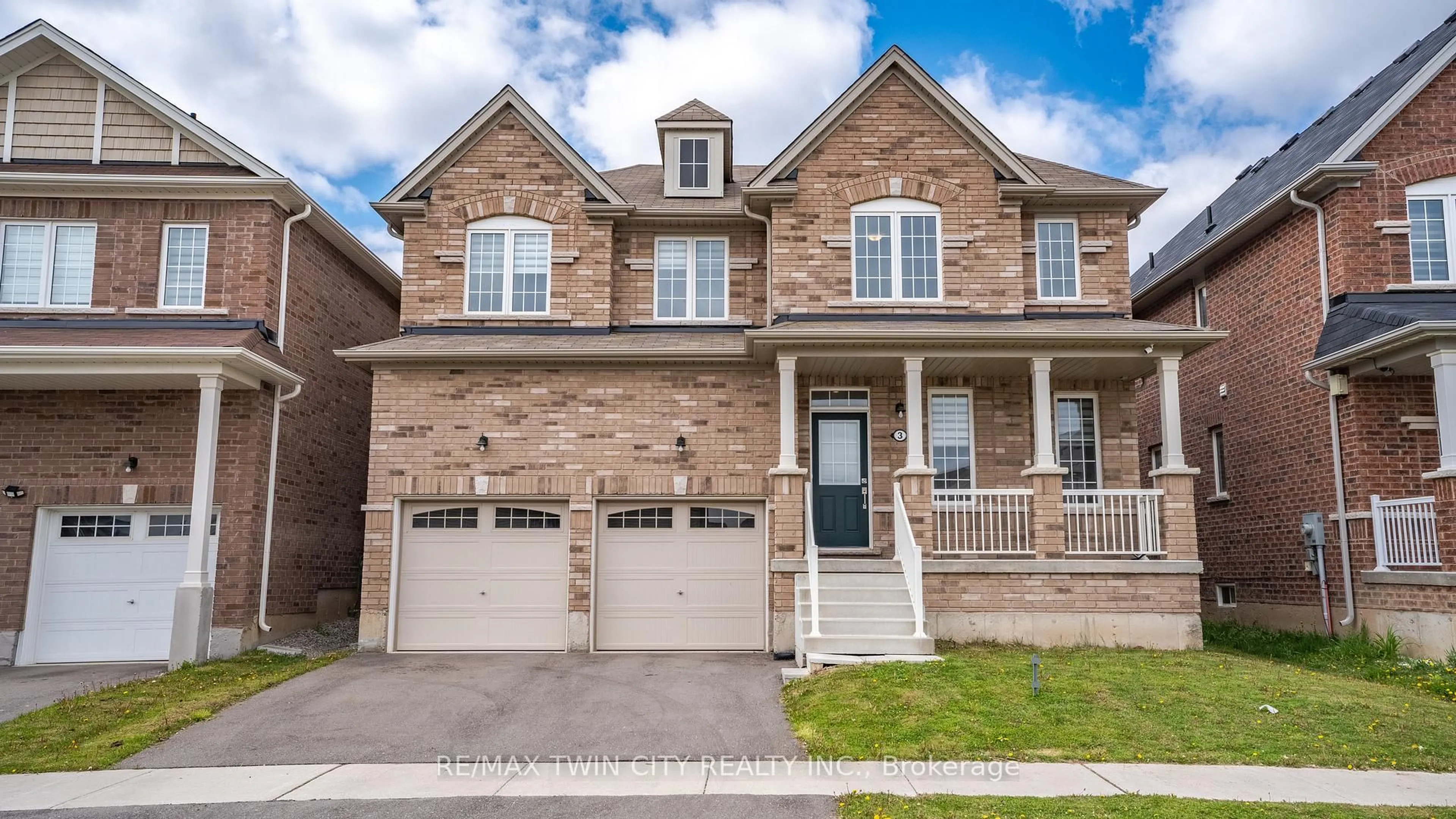 Home with brick exterior material, street for 3 Burgess Cres, Brantford Ontario N3T 0J5