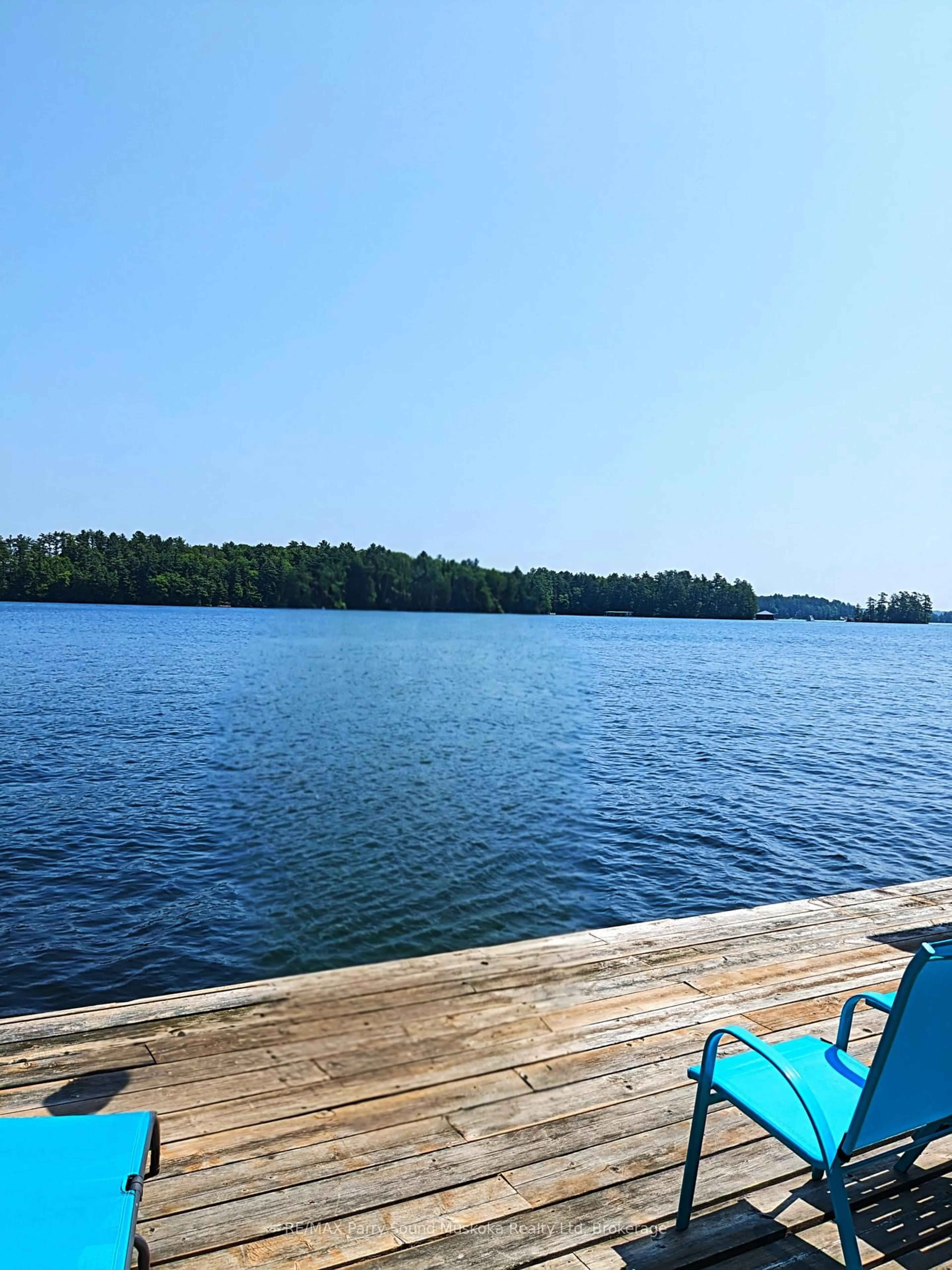Patio, water/lake/river/ocean view for 1932A Lake Joseph Rd, Seguin Ontario P0C 1H0