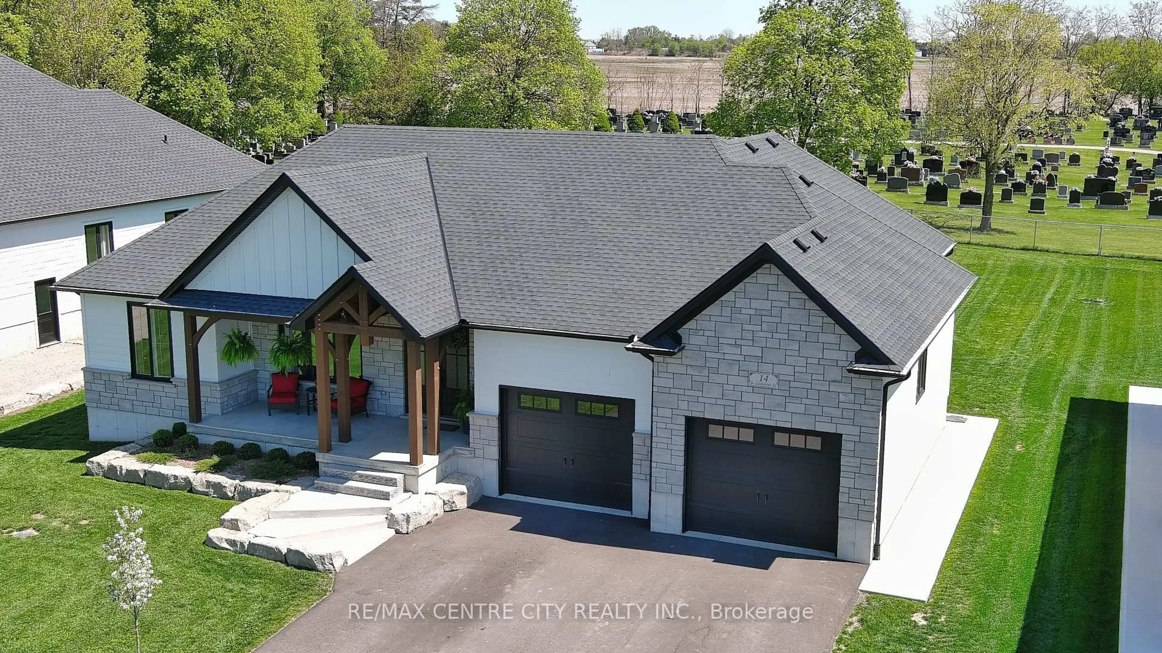 Home with brick exterior material, street for 14 St Ladislaus St, Norfolk Ontario N0J 1E0