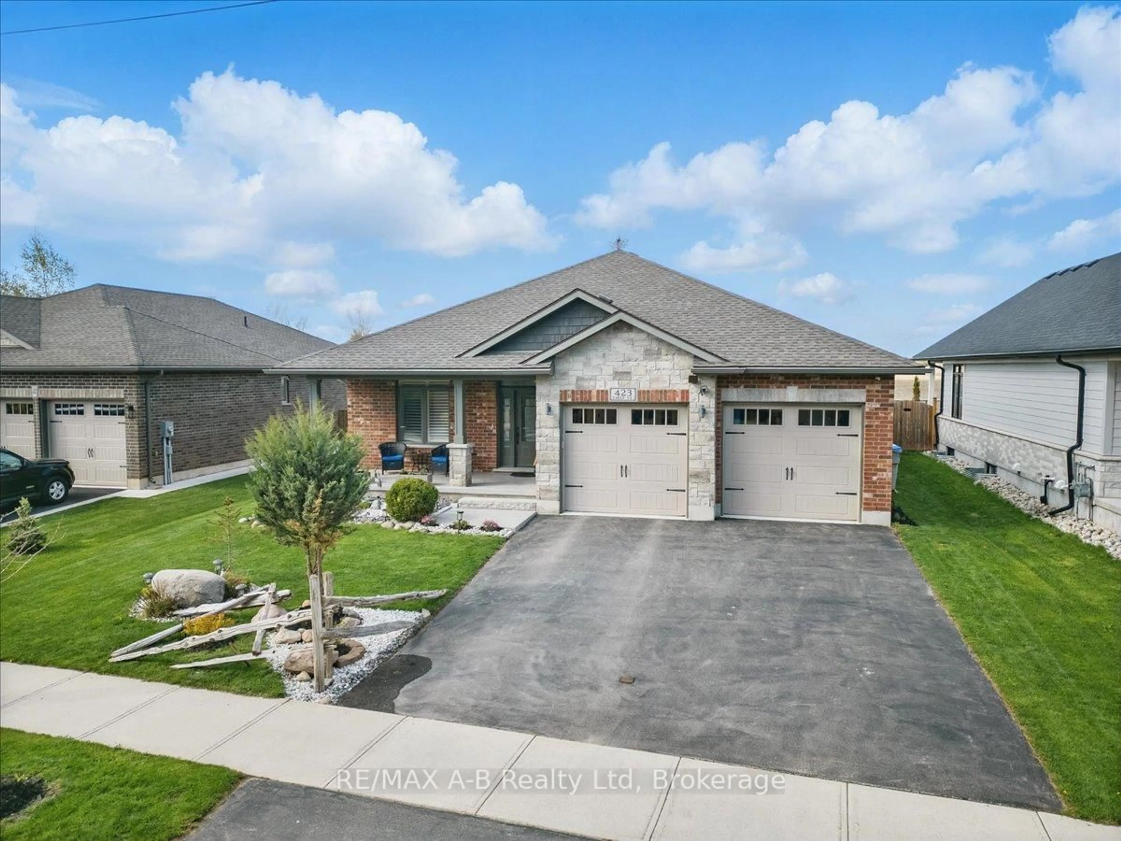 Home with brick exterior material, street for 423 Emily St, St. Marys Ontario N4X 0B7