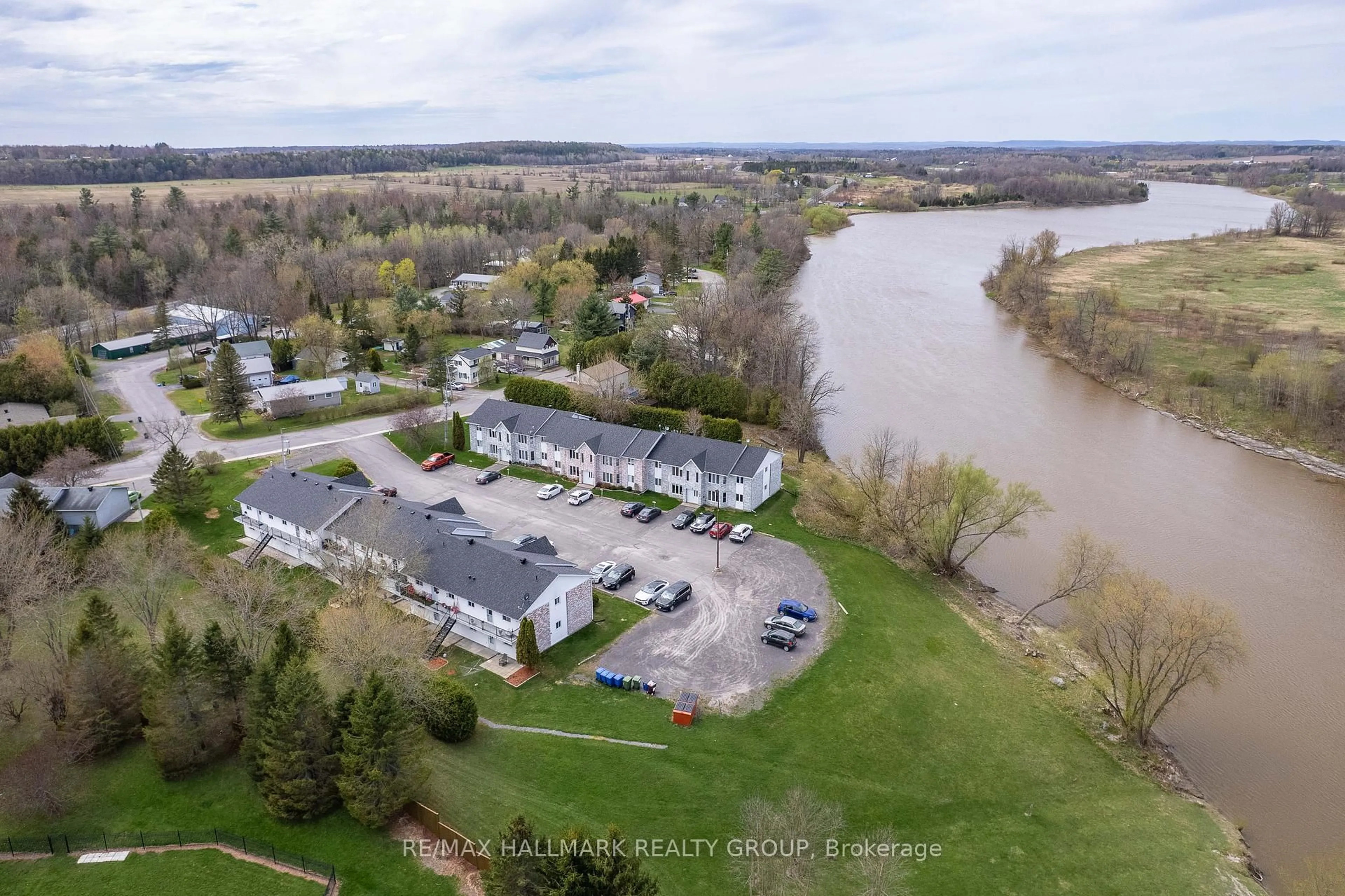 A pic from outside/outdoor area/front of a property/back of a property/a pic from drone, water/lake/river/ocean view for 185 Du Comte Rte #104A, Alfred and Plantagenet Ontario K0B 1L0