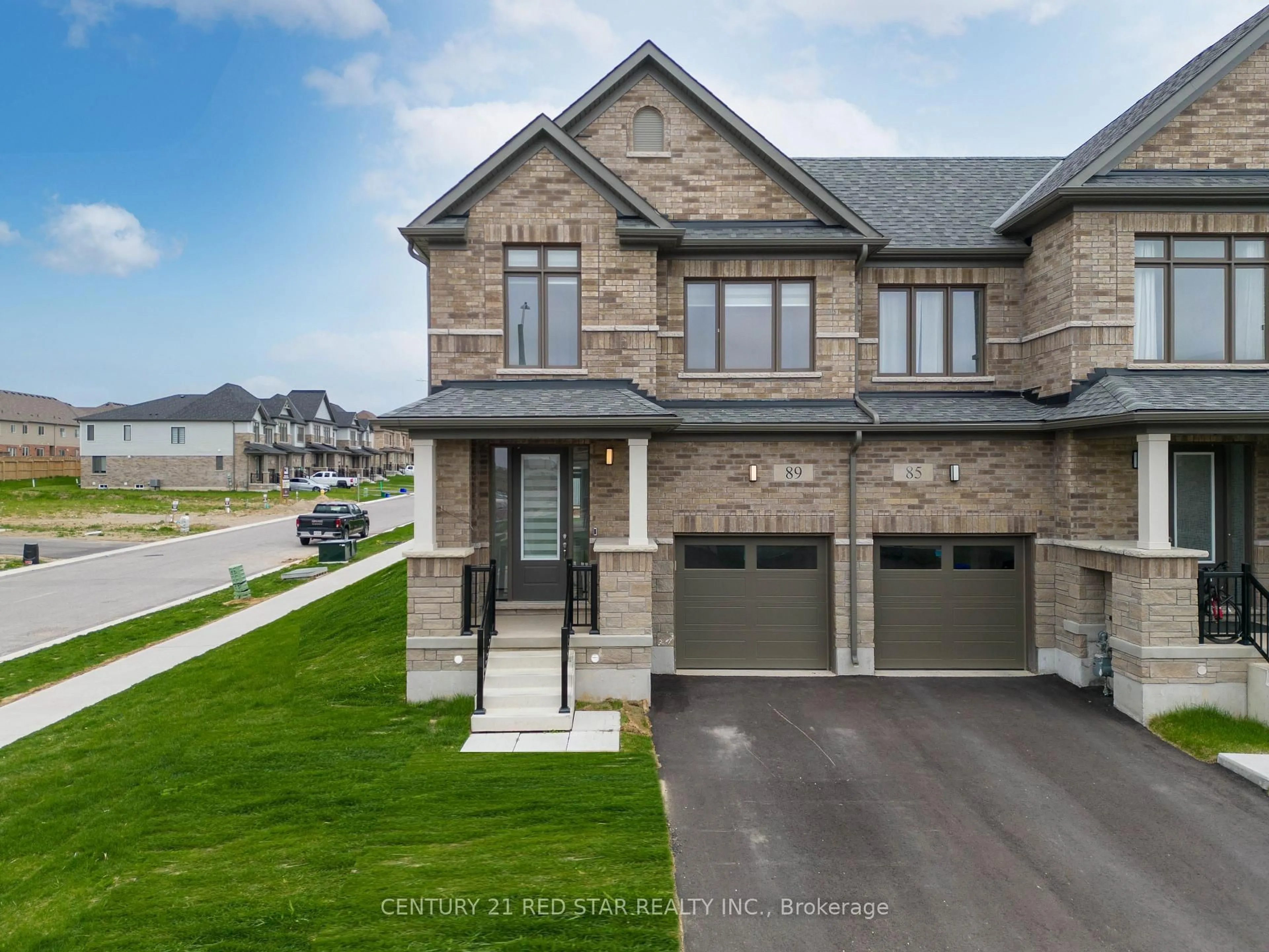 Home with brick exterior material, street for 89 Prince Philip Blvd, North Dumfries Ontario N0B 1E0