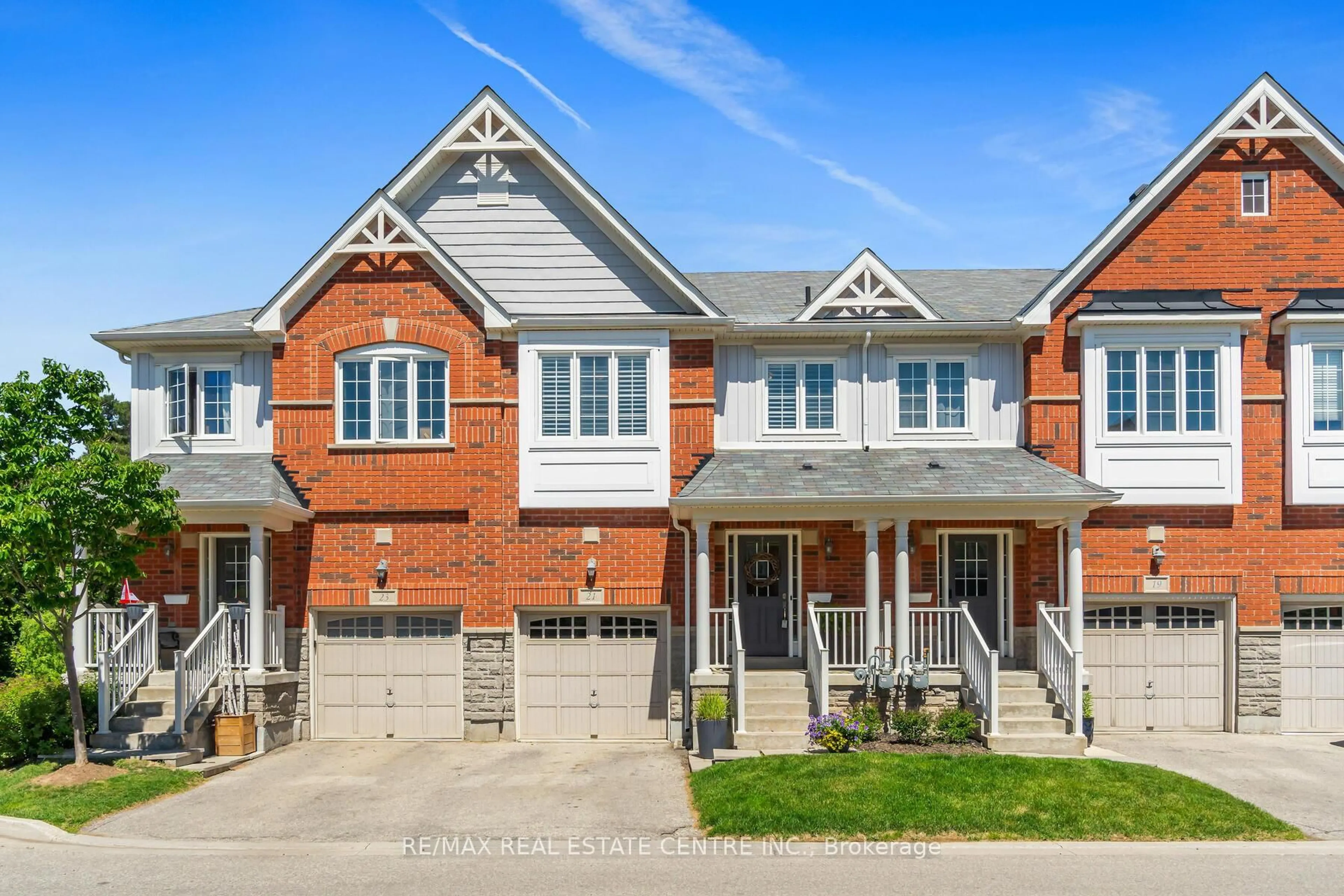 Home with brick exterior material, street for 1035 Victoria Rd #21, Guelph Ontario N1L 0H5