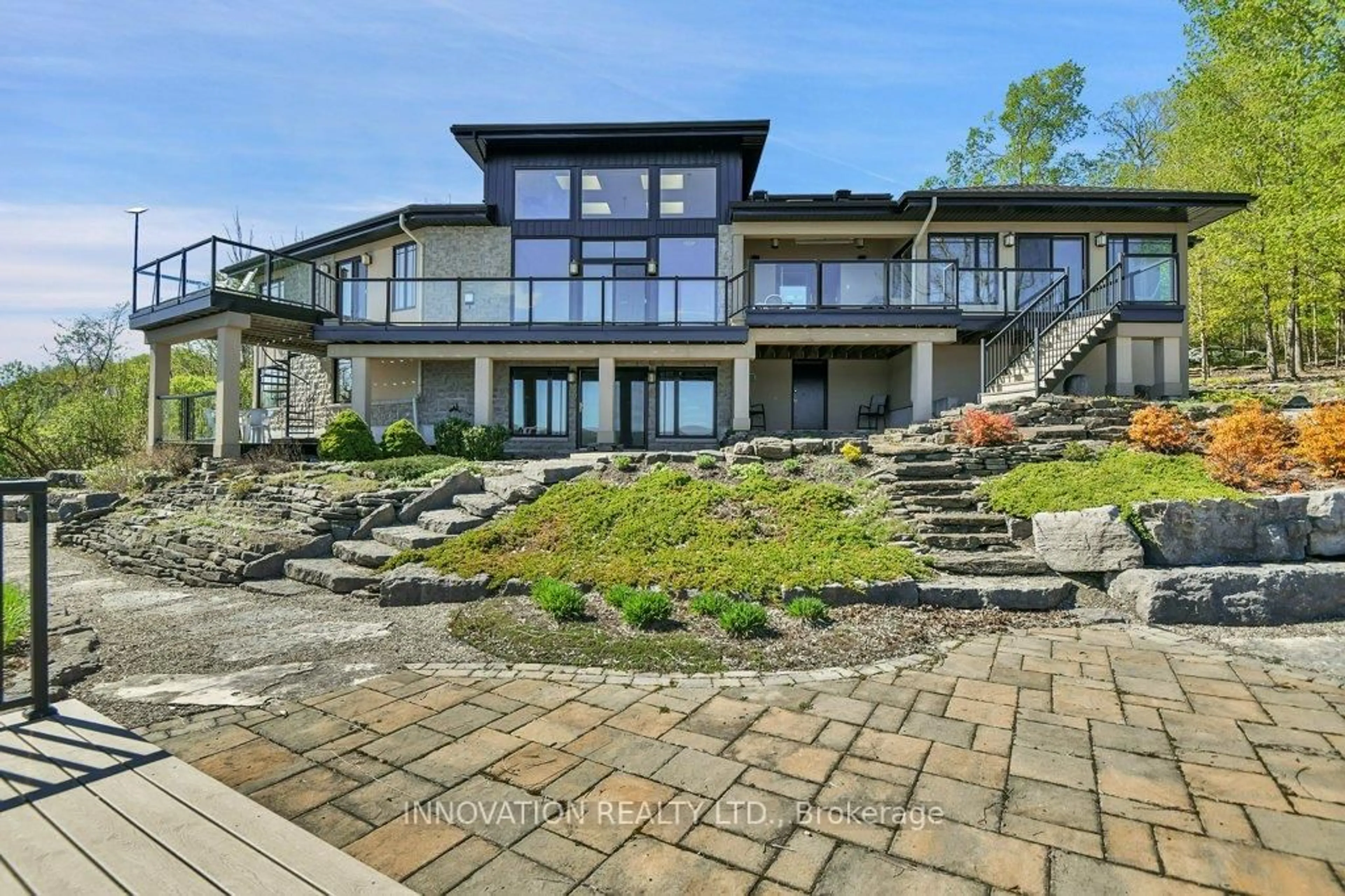 Patio, water/lake/river/ocean view for 325 Berry Side Rd, Ottawa Ontario K0A 1T0