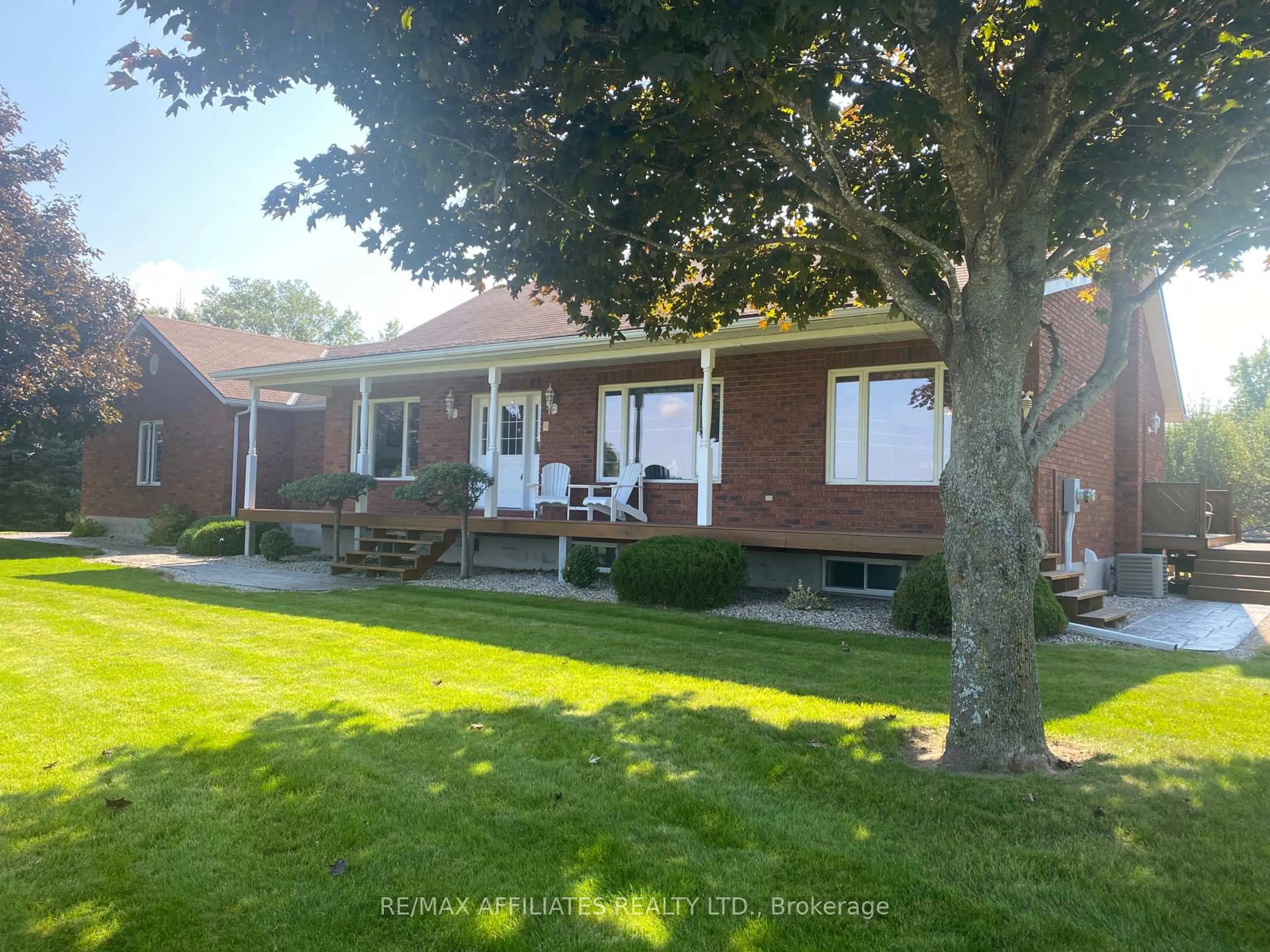 A pic from outside/outdoor area/front of a property/back of a property/a pic from drone, street for 79 Trotters Lane Rd, Rideau Lakes Ontario N1A 2W1