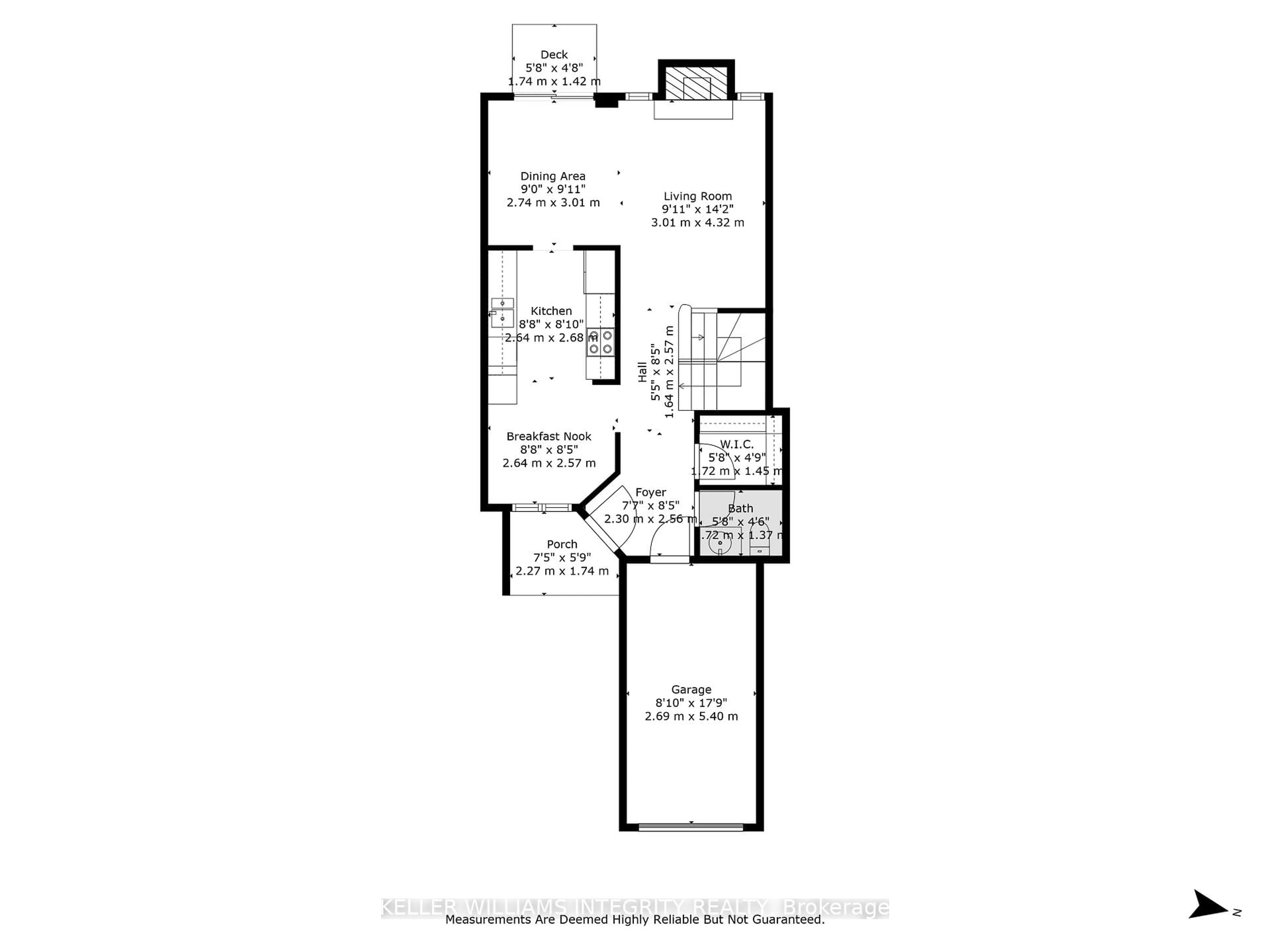 Floor plan for 1450 Corsham Ave, Ottawa Ontario K4A 3M5