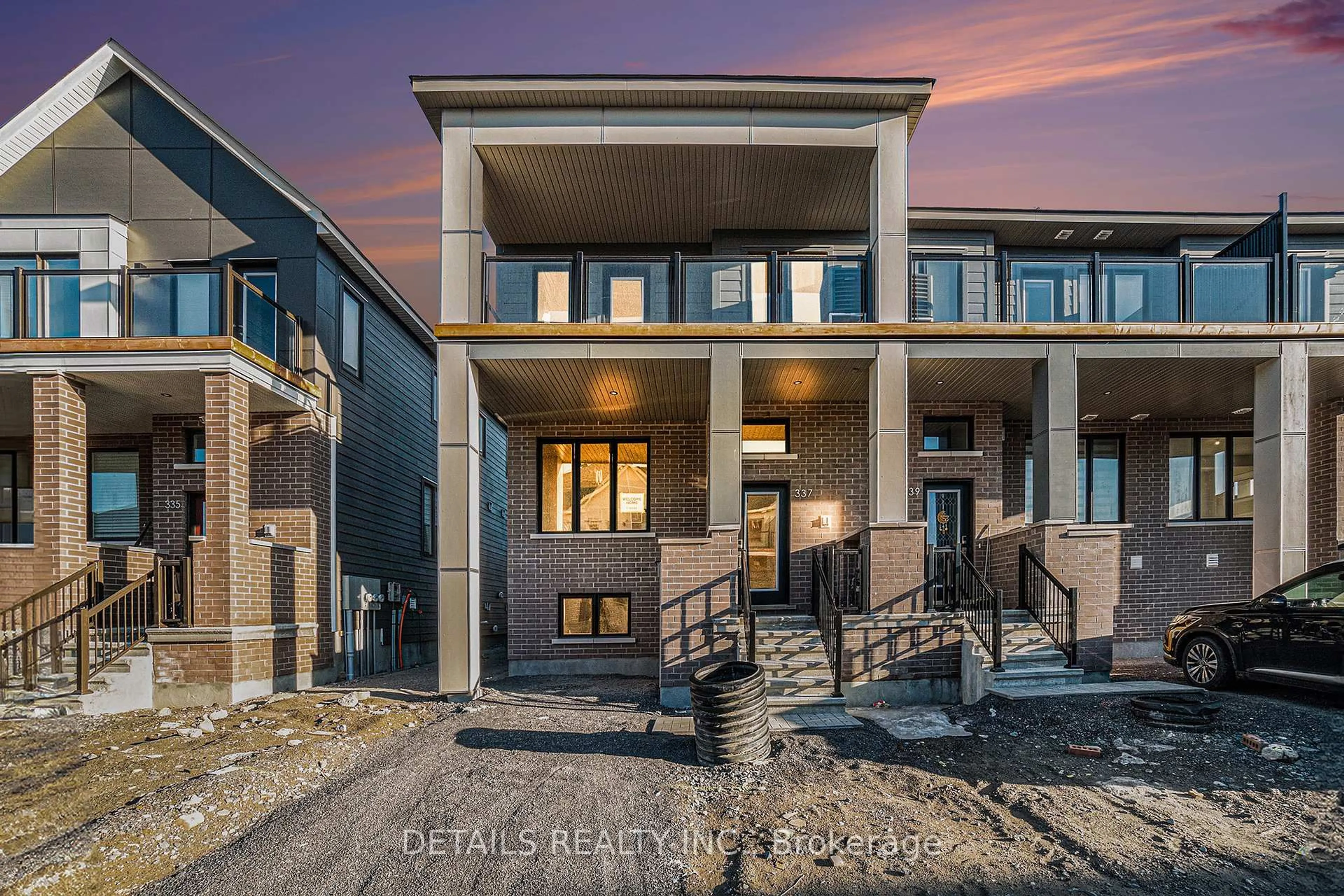 Home with brick exterior material, street for 337 Catsfoot Walk, Ottawa Ontario K2J 7G7