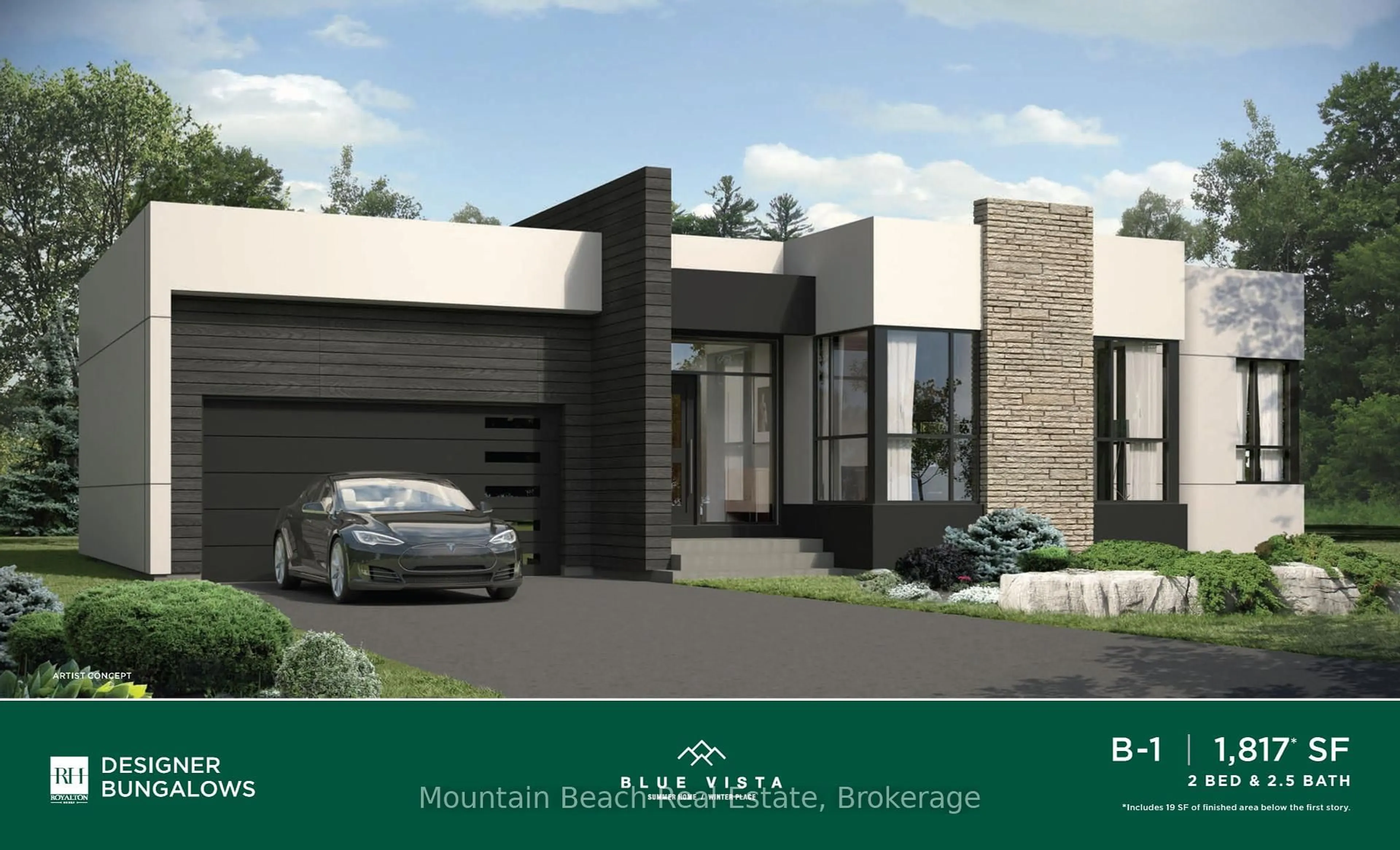Home with brick exterior material, mountain view for LOT 56 Yvonne Cres, Blue Mountains Ontario L9Y 0K8