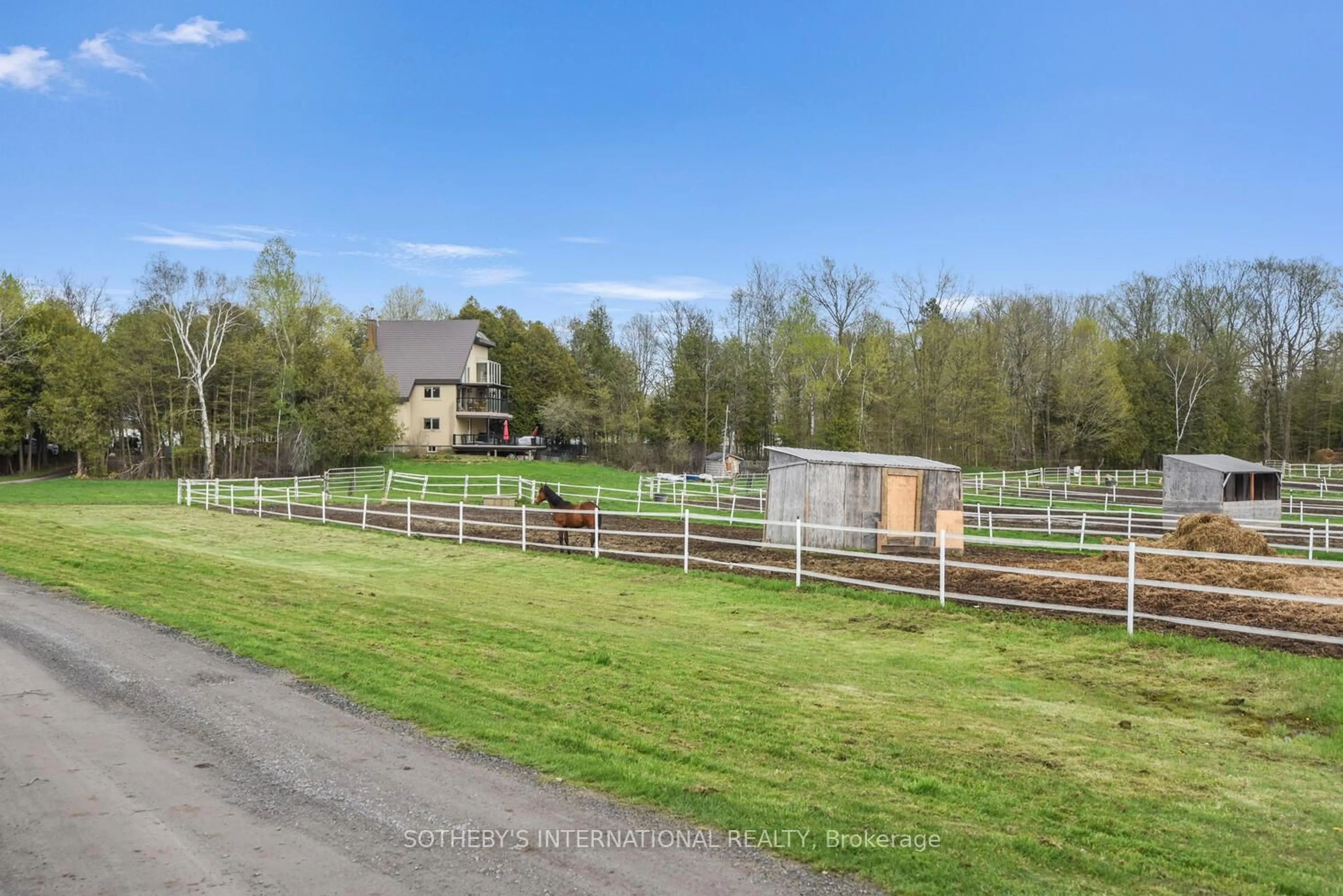 A pic from outside/outdoor area/front of a property/back of a property/a pic from drone, unknown for 791 Rock Rd, North Grenville Ontario K0G 1S0