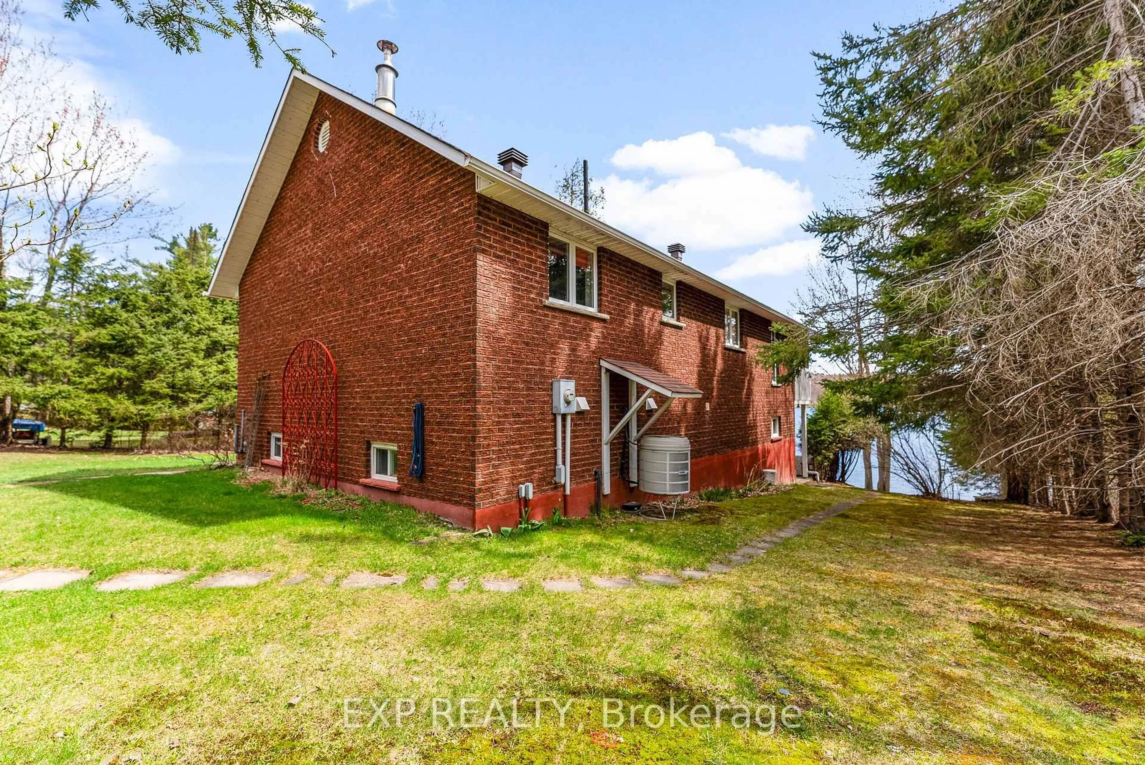 Home with brick exterior material, water/lake/river/ocean view for 61 Boyle Lane, Golden Lake Ontario K0J 1X0