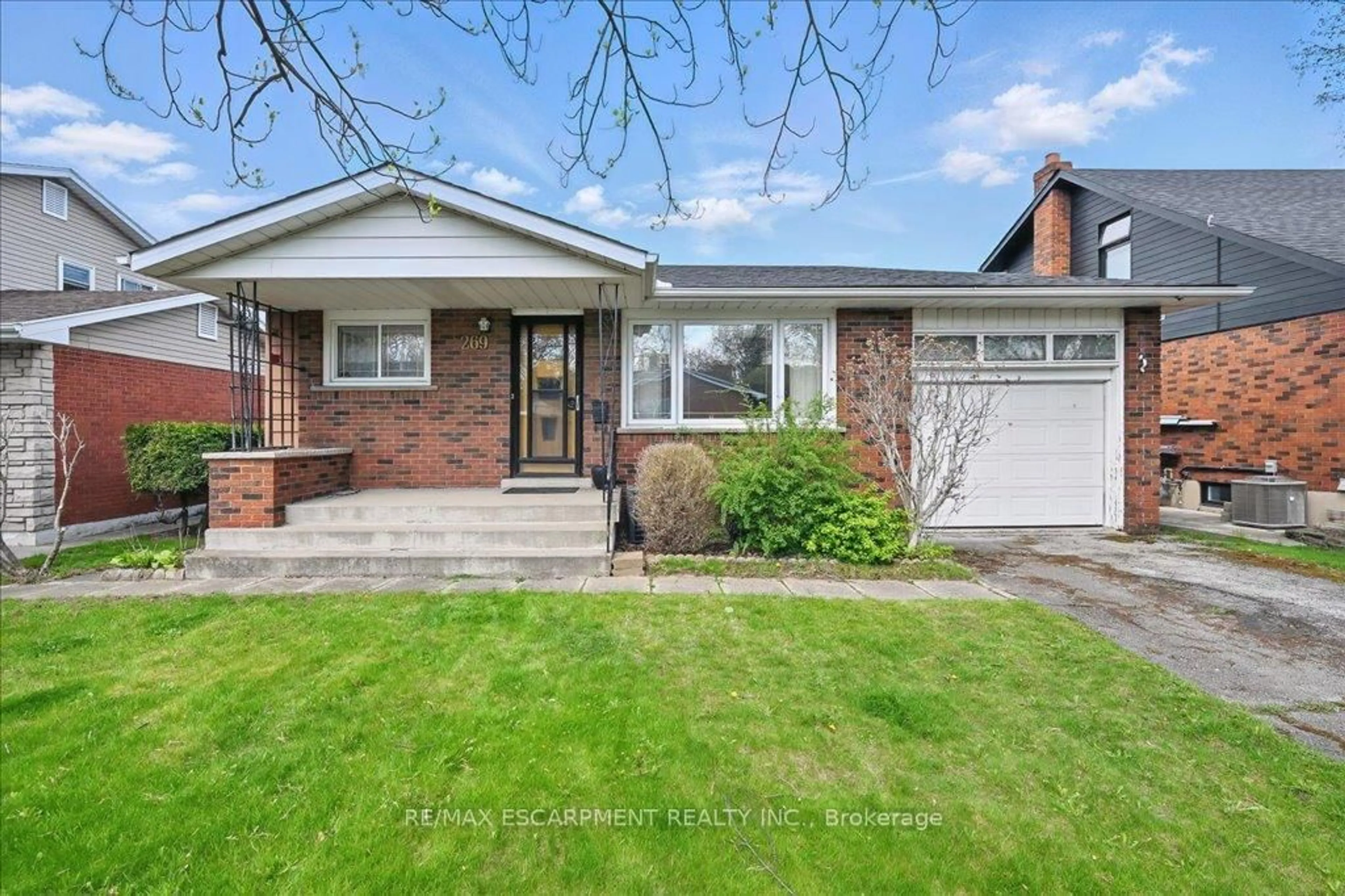 Home with brick exterior material, street for 269 Rainbow Dr, Hamilton Ontario L8K 4G3