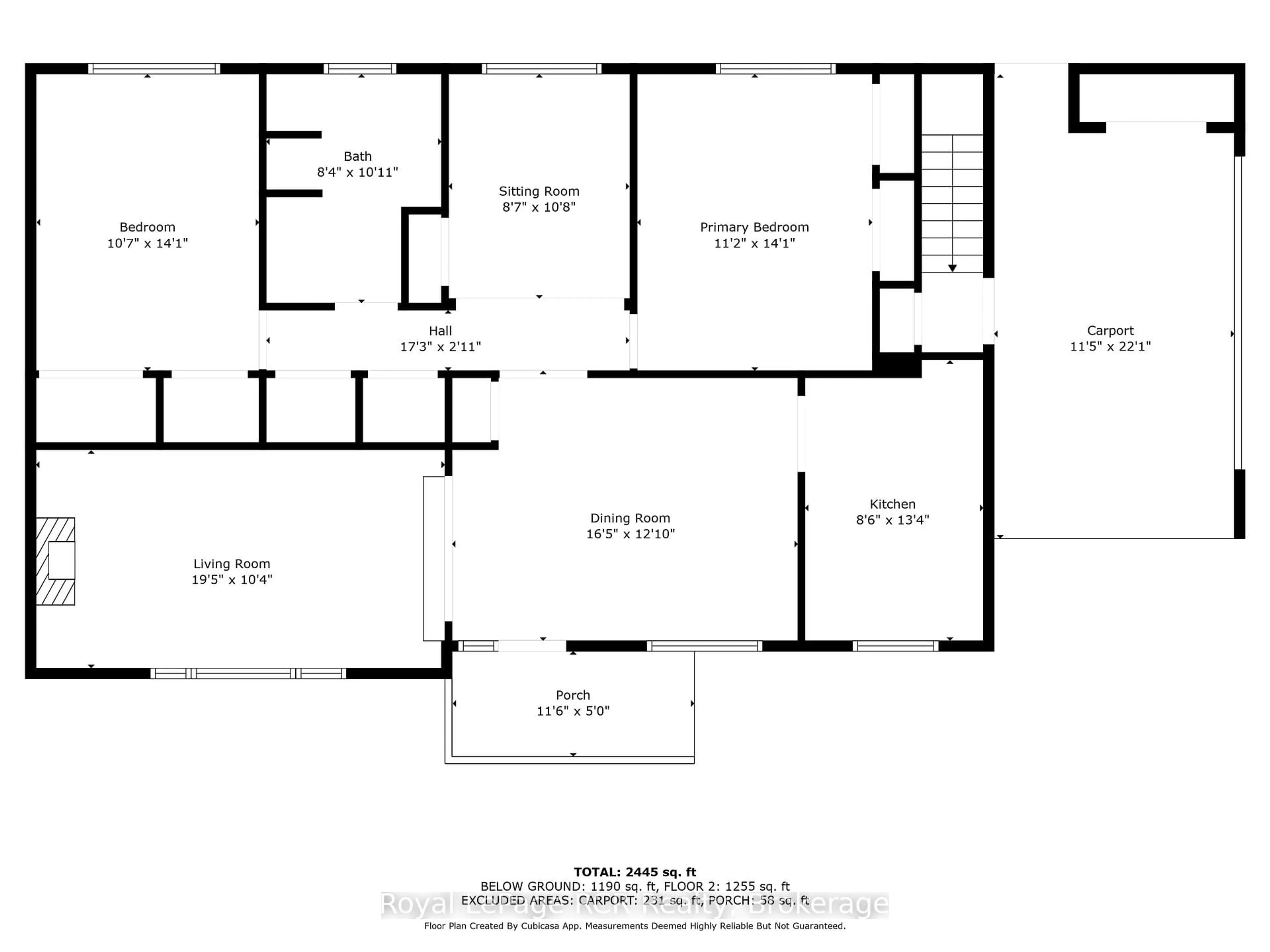 Floor plan for 170 7th St, Hanover Ontario N4N 1G5