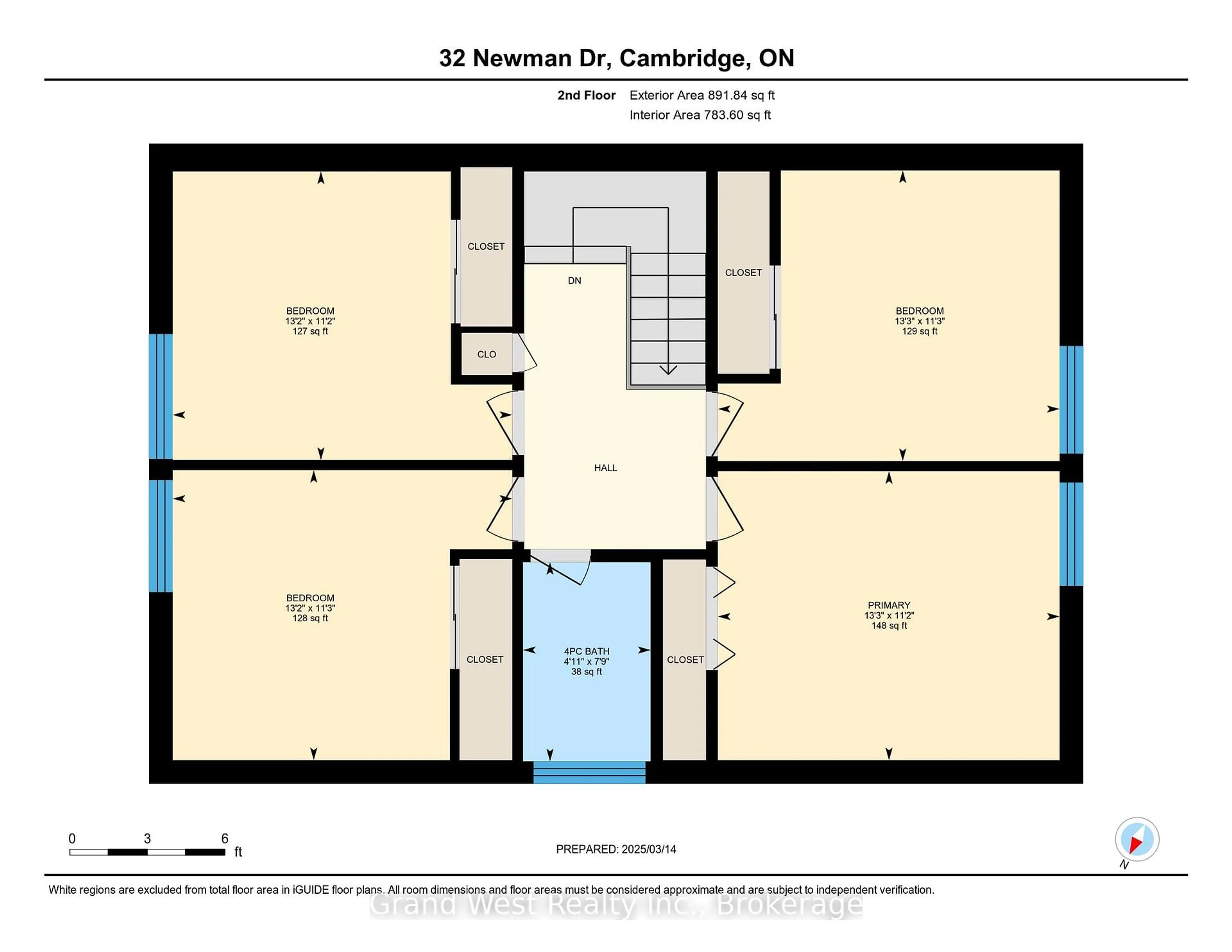 Floor plan for 32 Newman Dr, Cambridge Ontario N1S 1A2