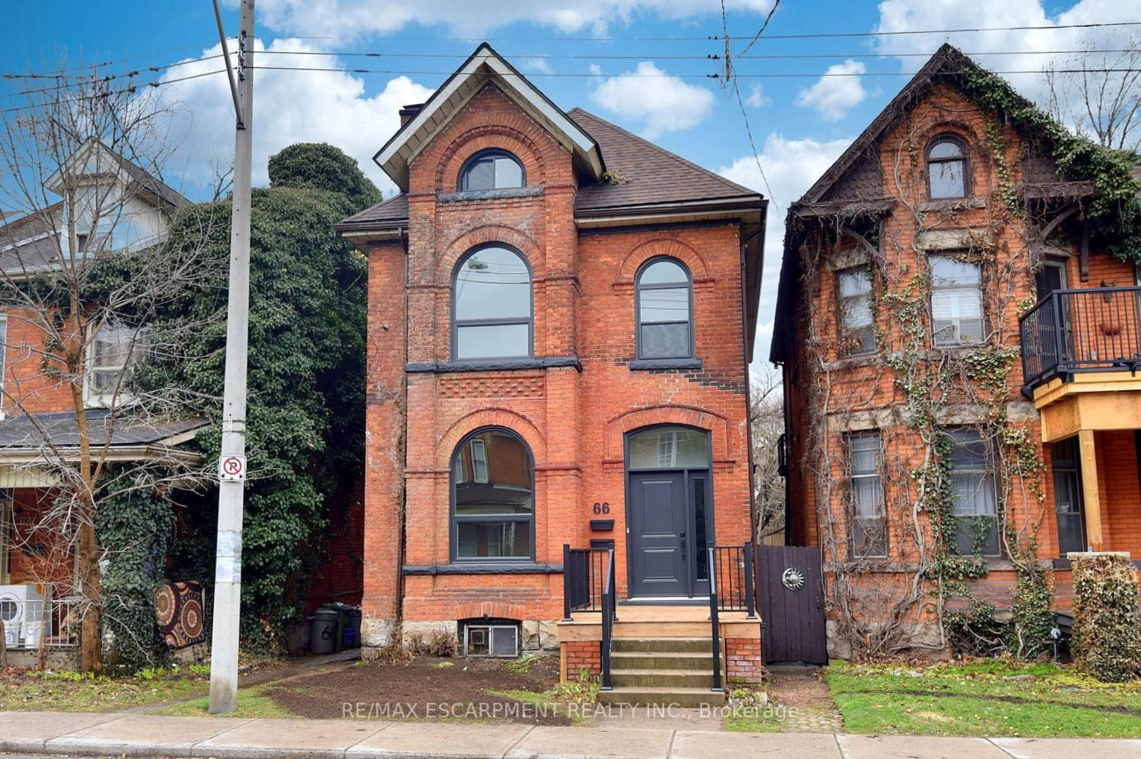 Home with brick exterior material, building for 66 Erie Ave, Hamilton Ontario L8N 2W6