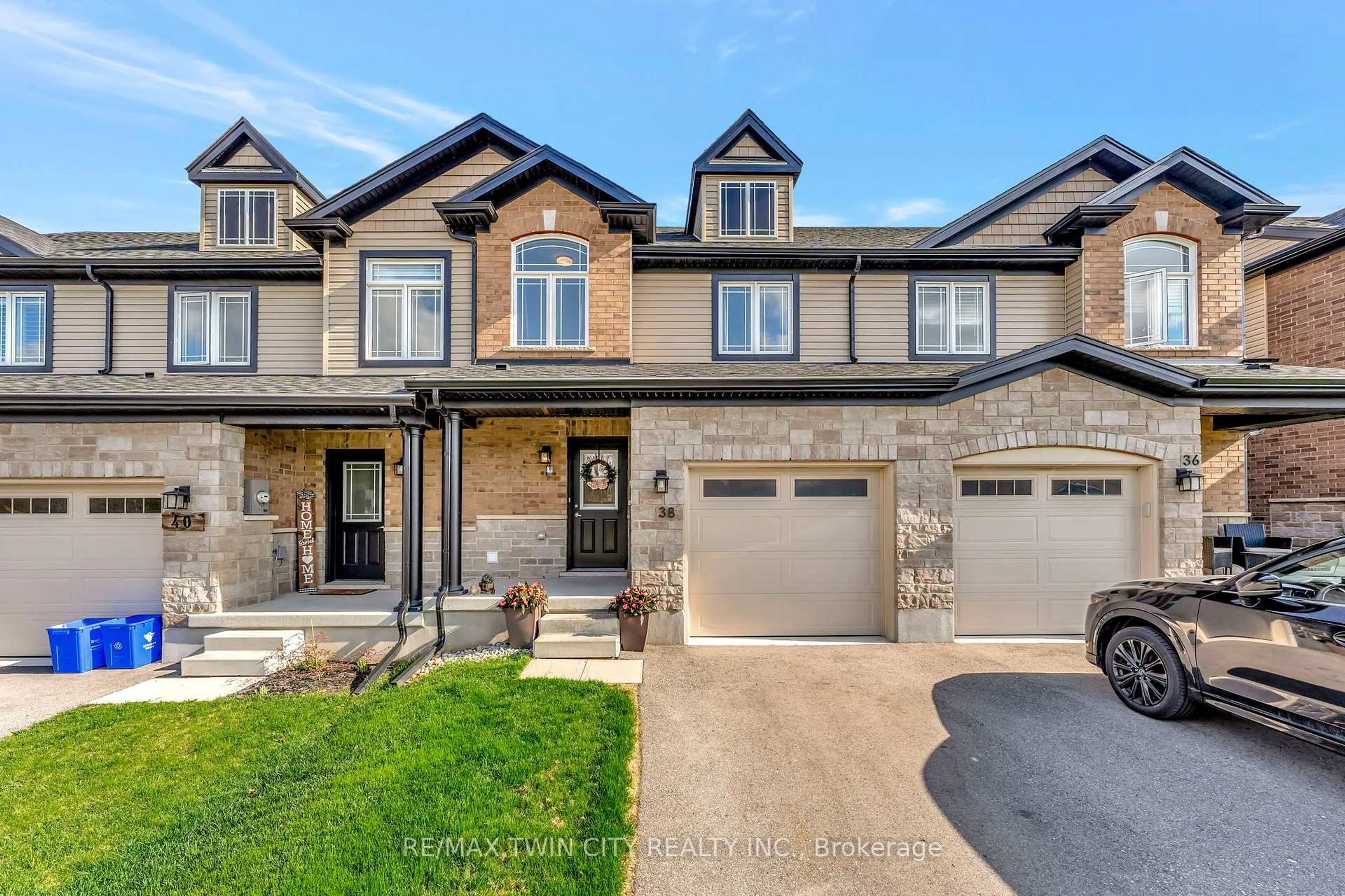 Home with brick exterior material, street for 38 Bawcutt Cres, Brant Ontario N3L 0G6