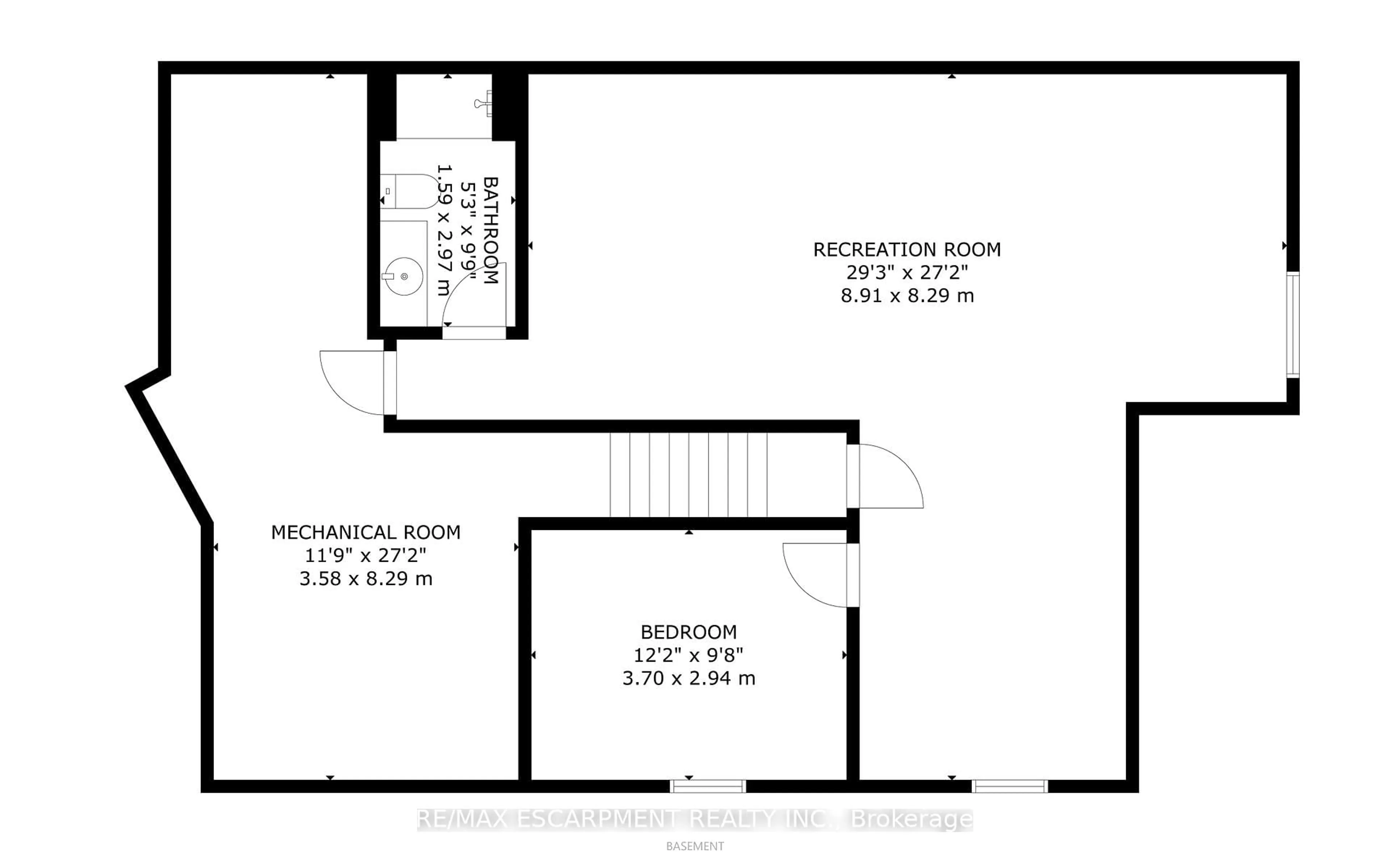 Floor plan for 1053 BAY St, Norfolk Ontario N0E 1M0
