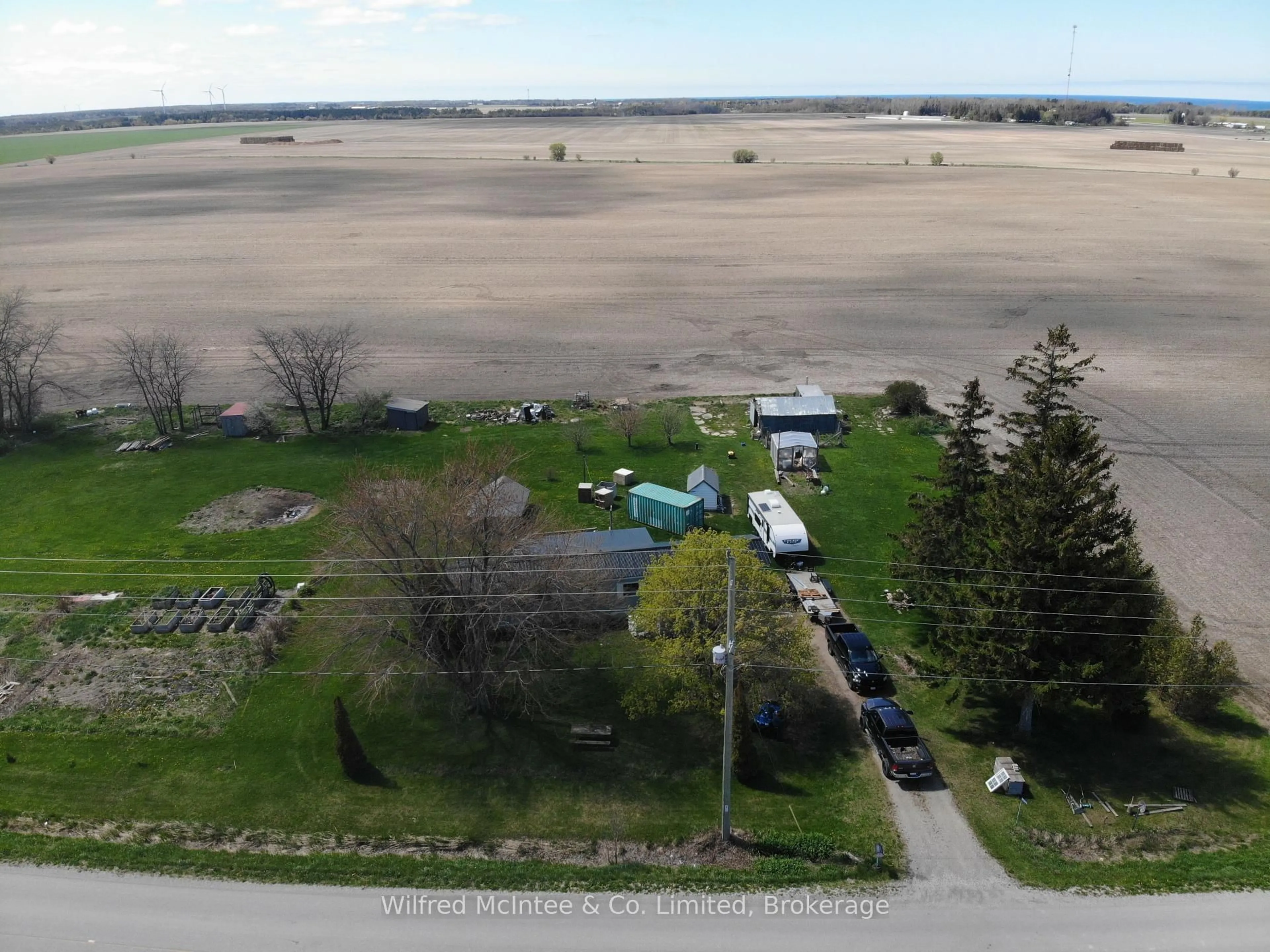 A pic from outside/outdoor area/front of a property/back of a property/a pic from drone, water/lake/river/ocean view for 35645 DUNGANNON Rd, Ashfield-Colborne-Wawanosh Ontario N0M 1R0