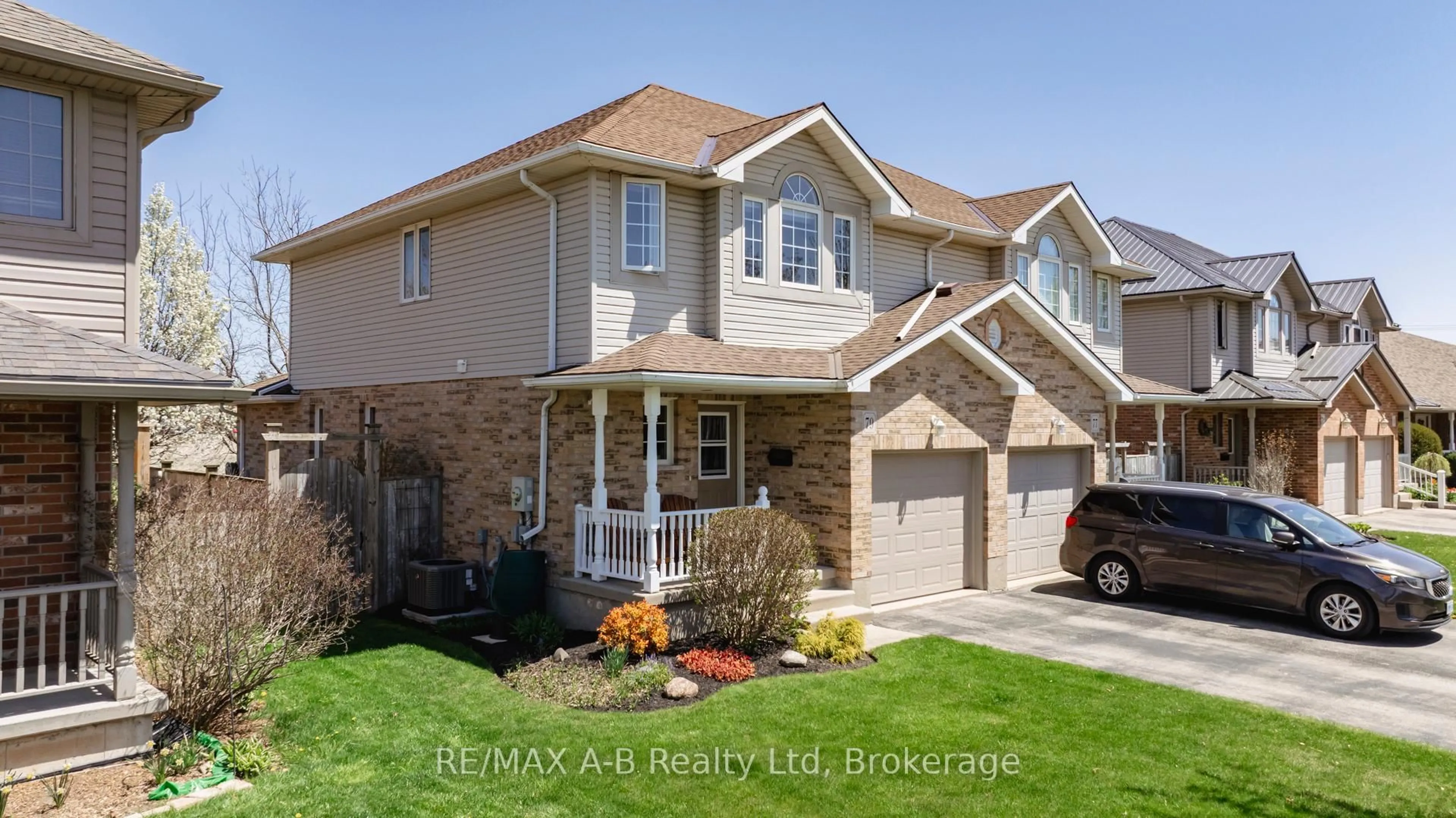 Home with brick exterior material, street for 79 Hyde Rd, Stratford Ontario N5A 7Z3