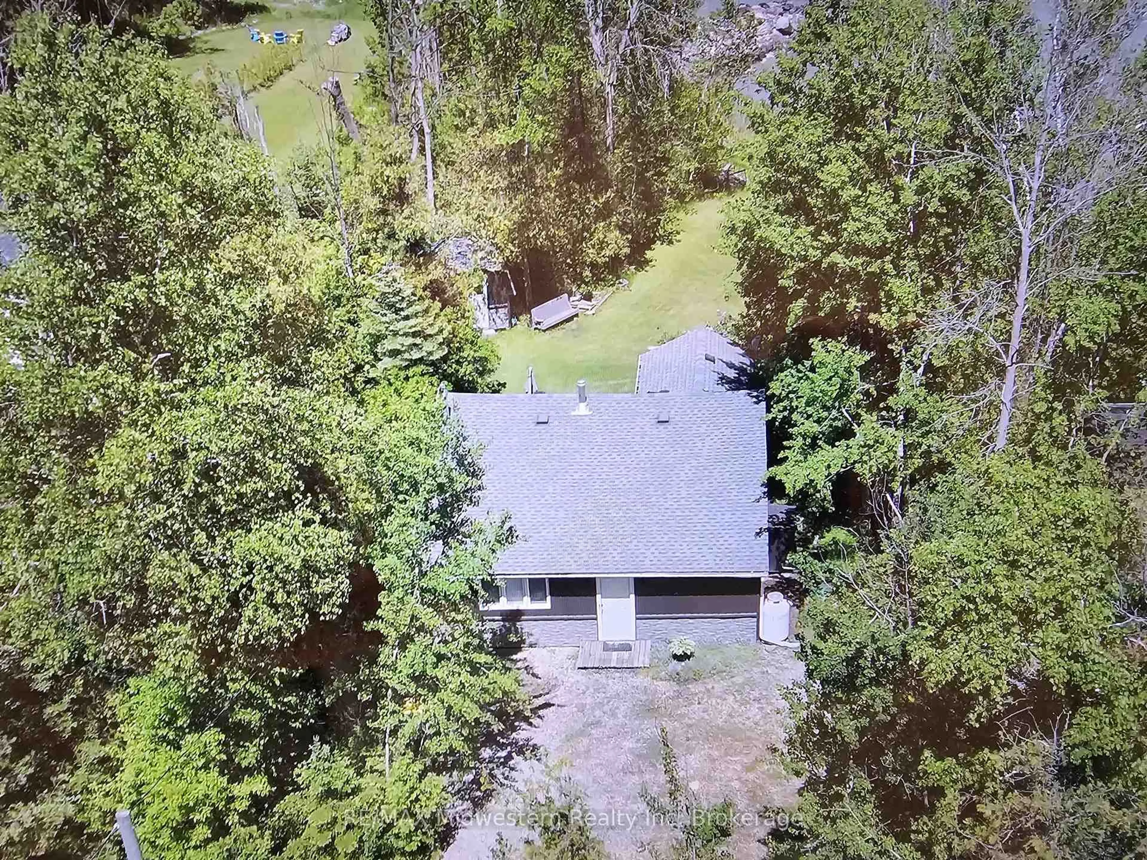 A pic from outside/outdoor area/front of a property/back of a property/a pic from drone, forest/trees view for 467 BRUCE ROAD 13 Rd, Native Leased Lands Ontario N0H 2L0