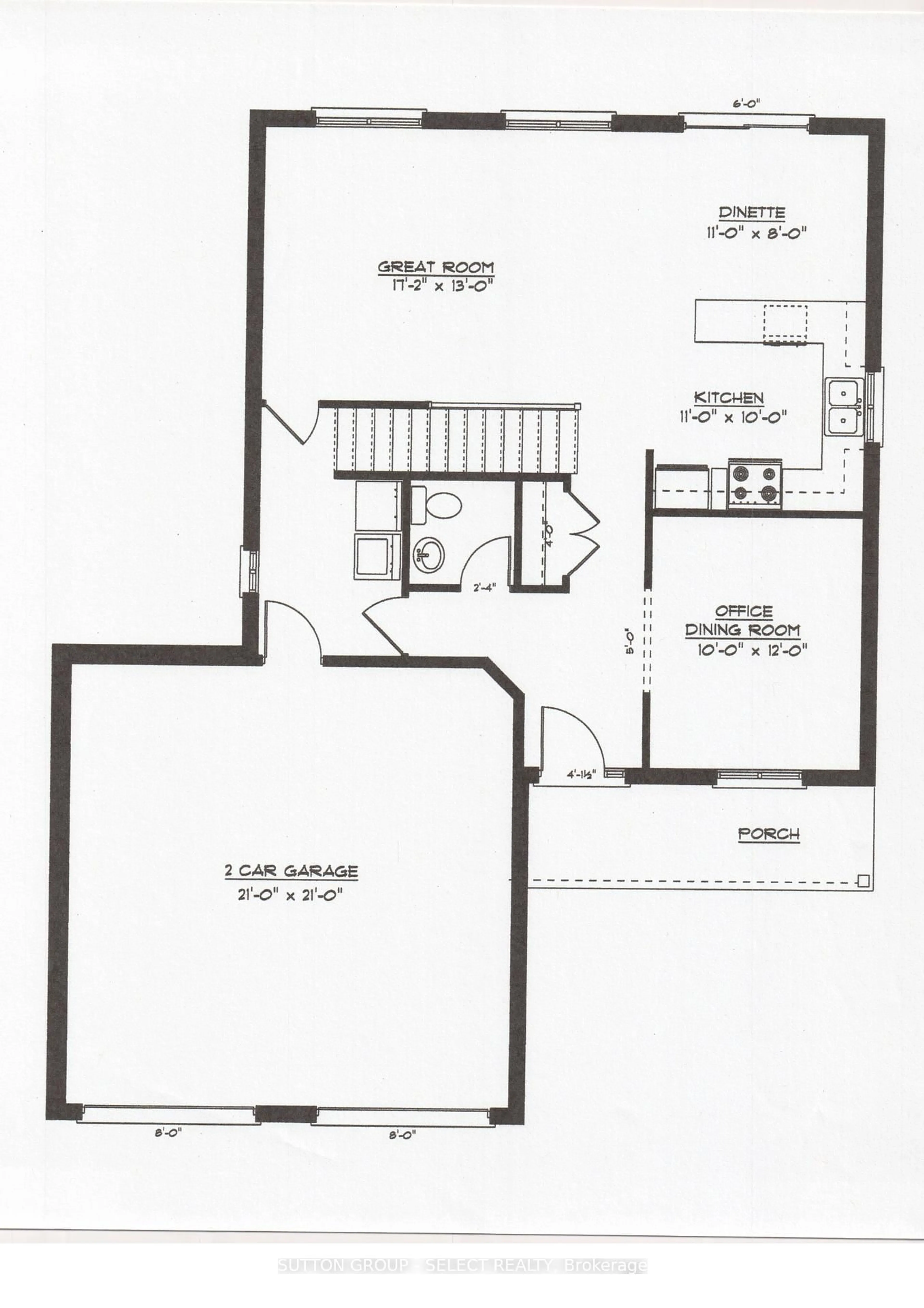 Floor plan for 168 FOXBOROUGH Pl, Thames Centre Ontario N0M 2P0