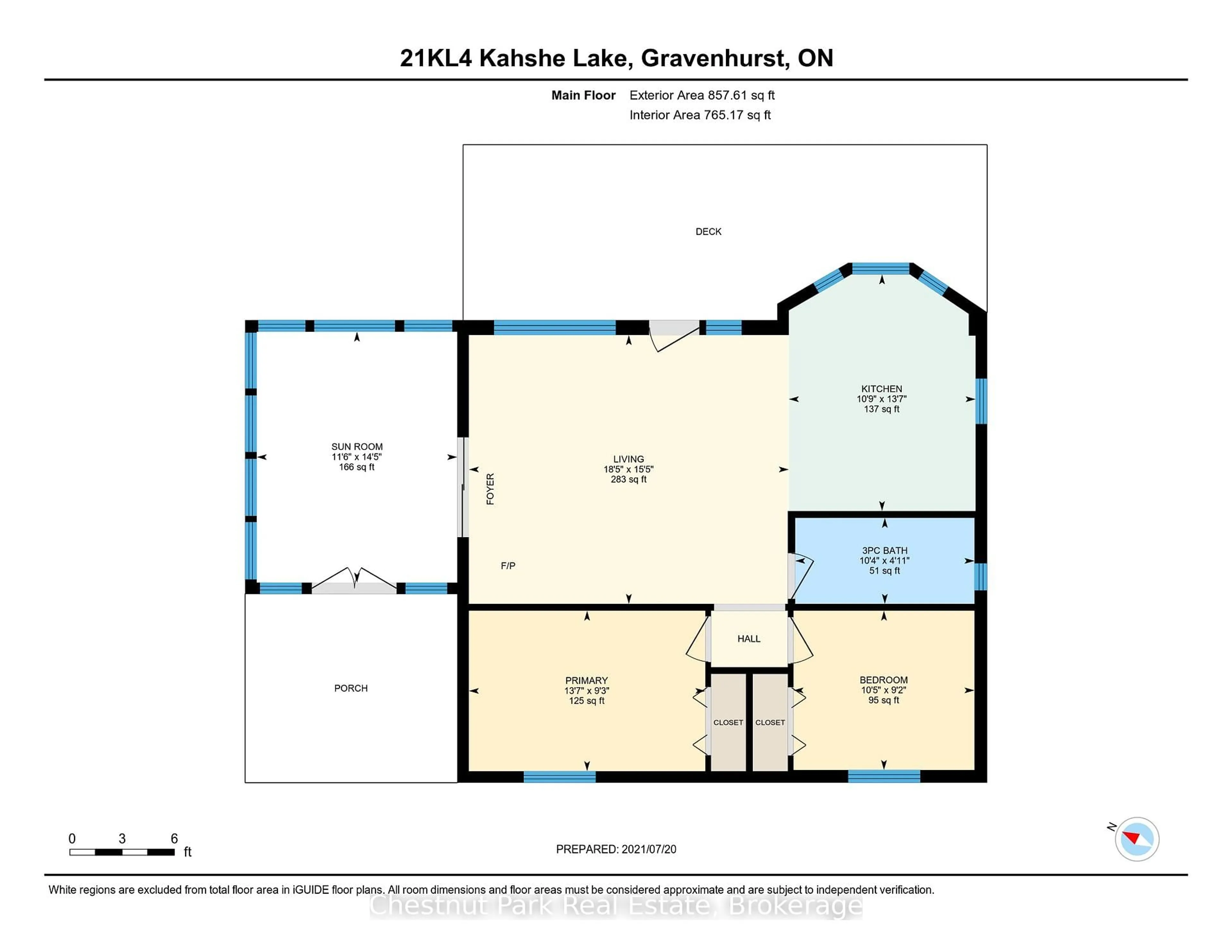 Floor plan for 4 ISLAND 21 KL N/A, Gravenhurst Ontario P0E 1G0