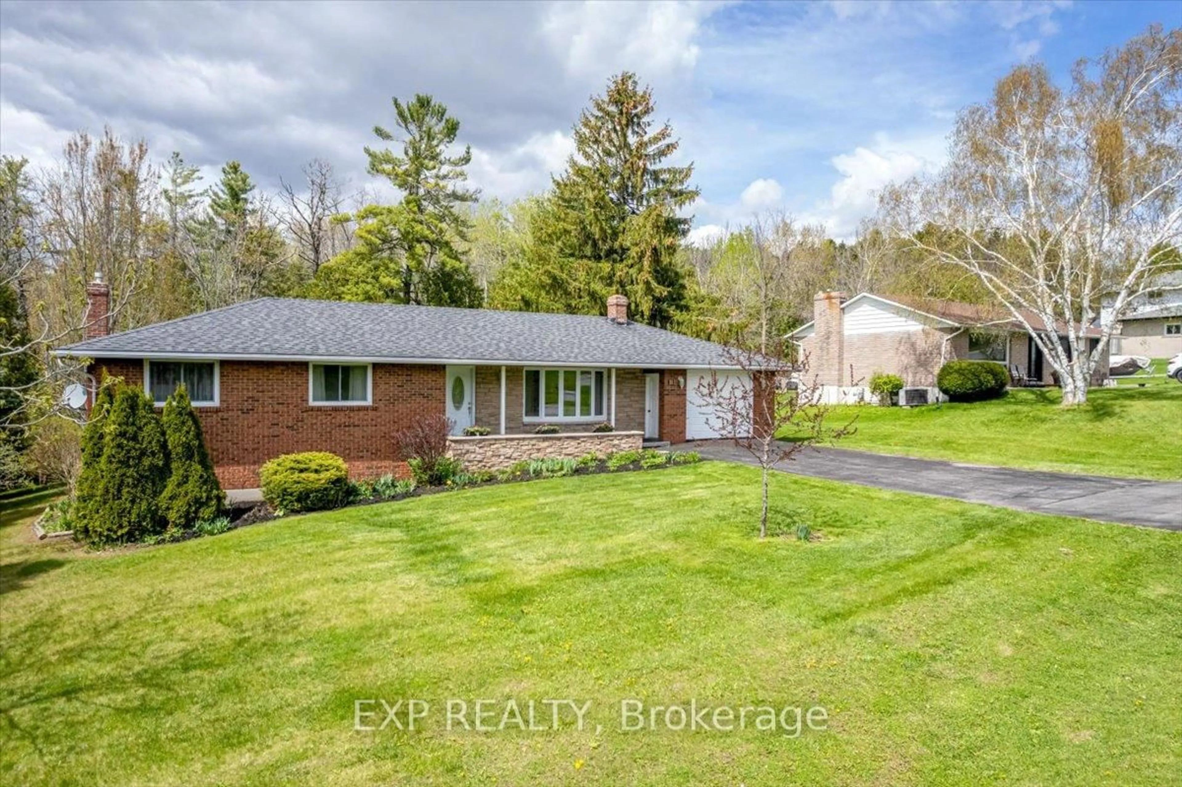 A pic from outside/outdoor area/front of a property/back of a property/a pic from drone, water/lake/river/ocean view for 11 Park St, Cramahe Ontario K0K 1S0