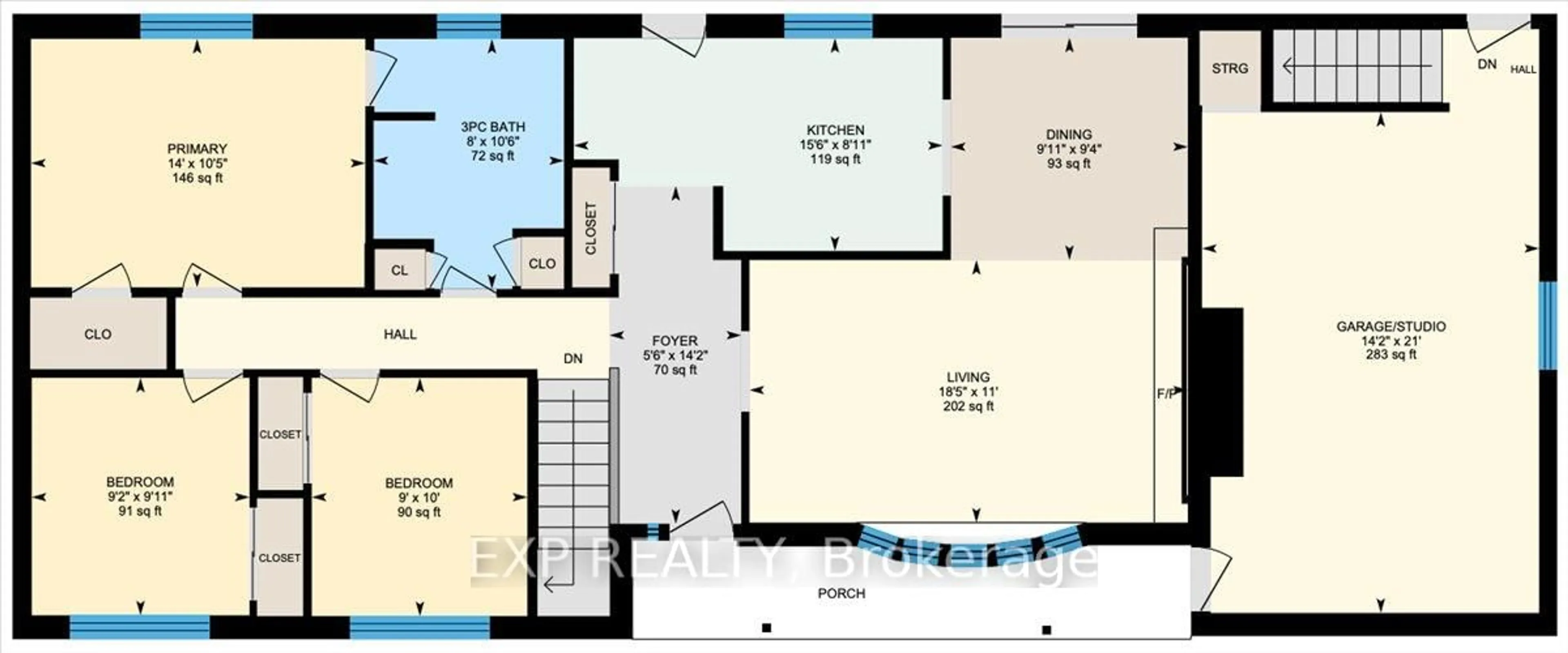 Floor plan for 11 Park St, Cramahe Ontario K0K 1S0
