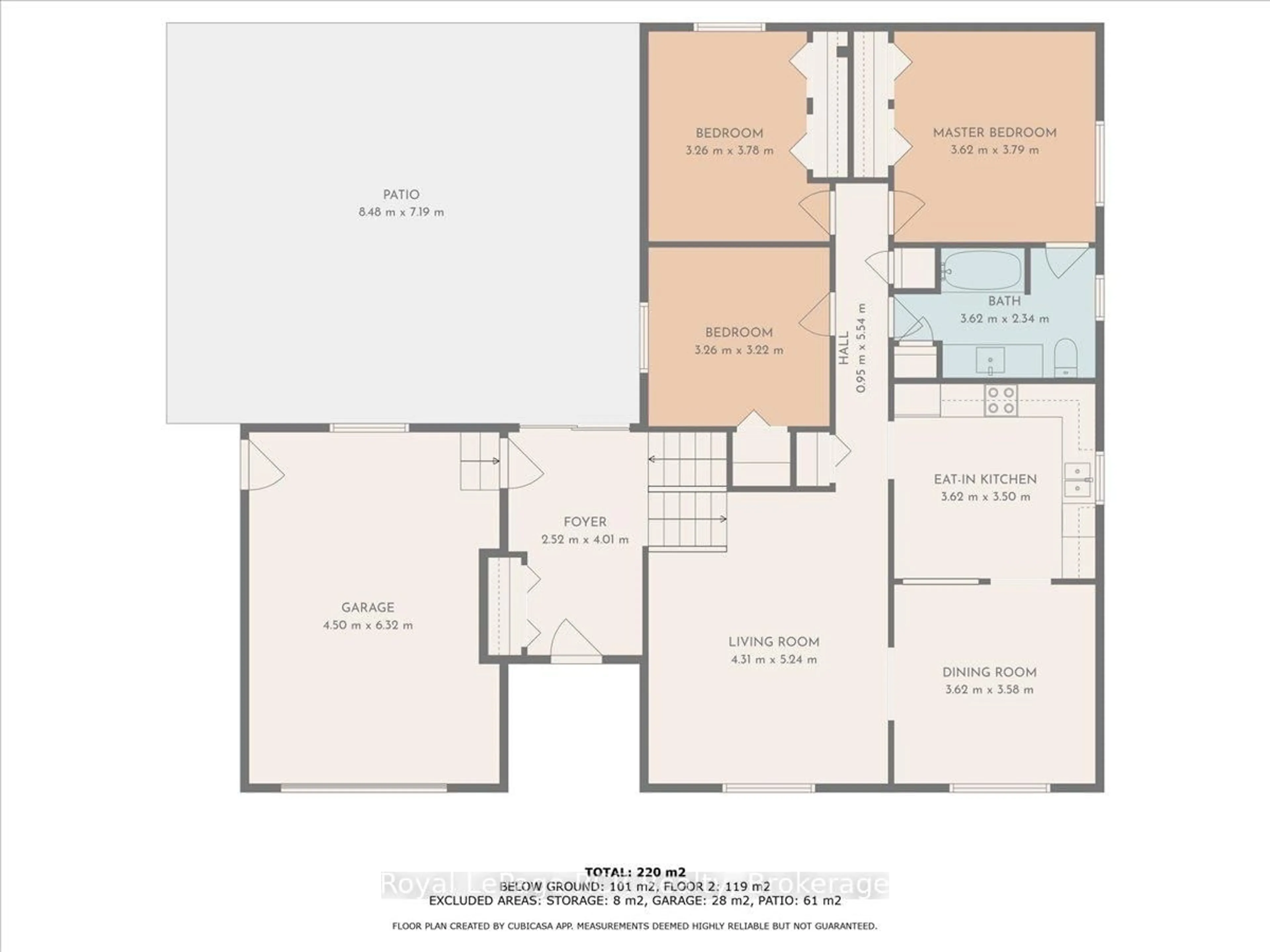 Floor plan for 371 4th Ave, Hanover Ontario N4N 2B7
