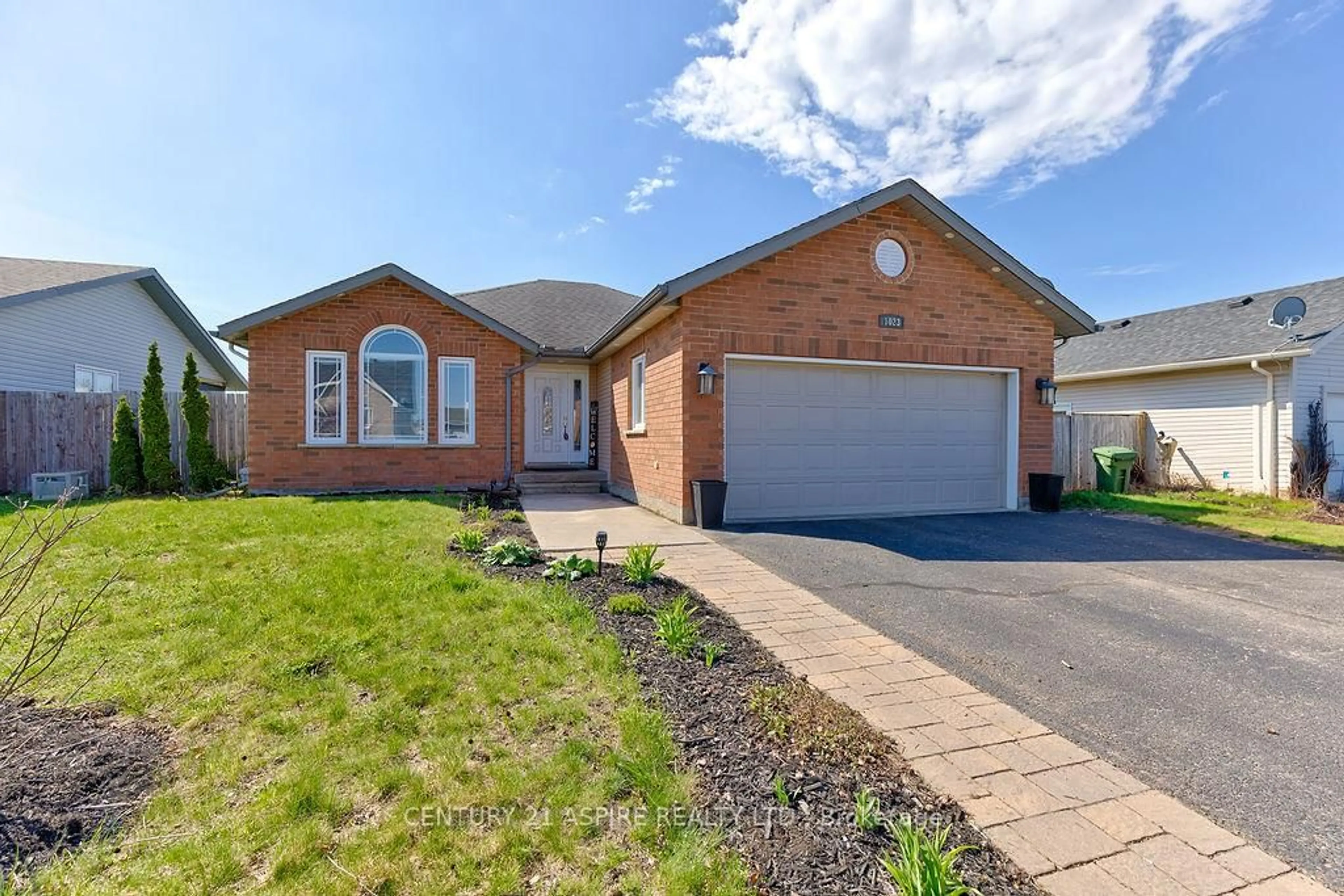 Home with brick exterior material, street for 1023 Limestone Tr, Petawawa Ontario K8H 0A6