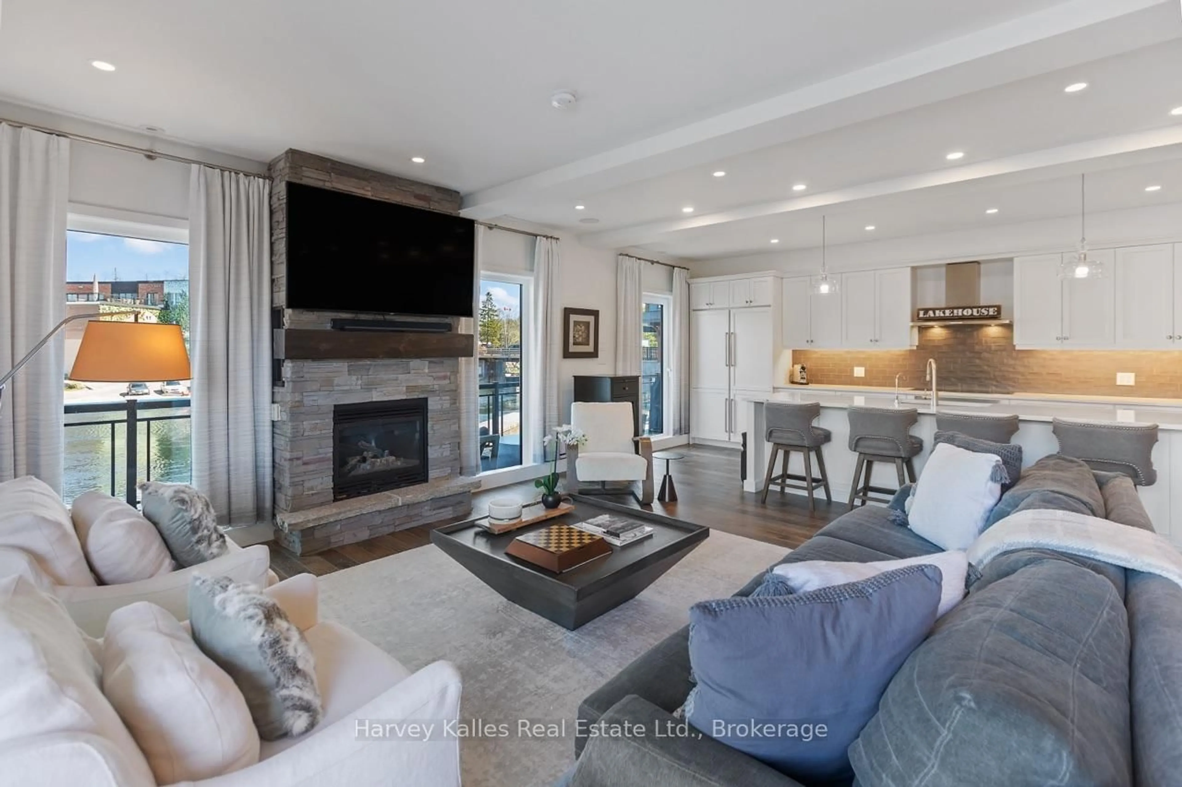 Living room with furniture, unknown for 97D Joseph St #206, Muskoka Lakes Ontario P0B 1J0