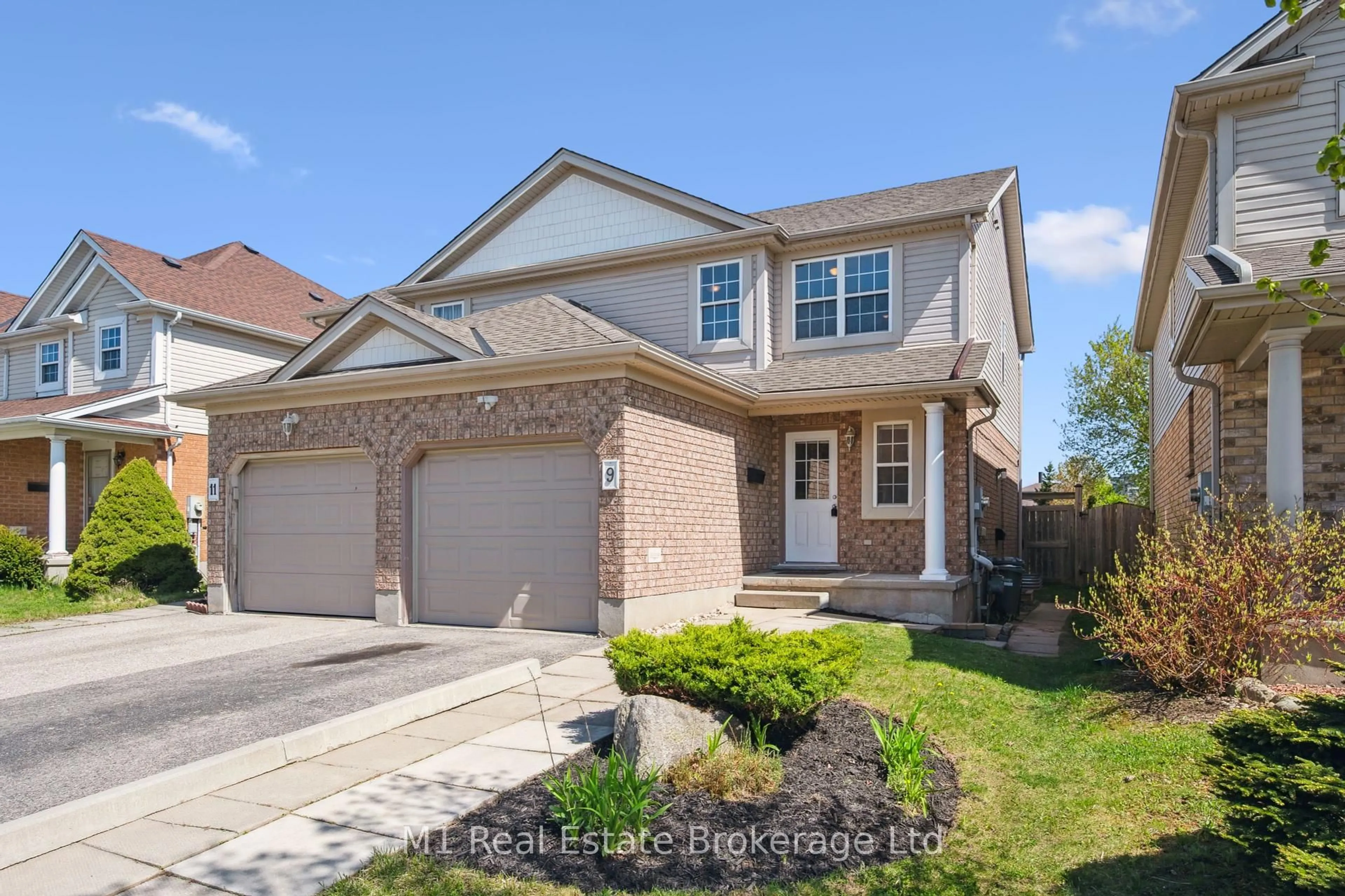 Home with brick exterior material, street for 9 Eugene Dr, Guelph Ontario N1L 1P6