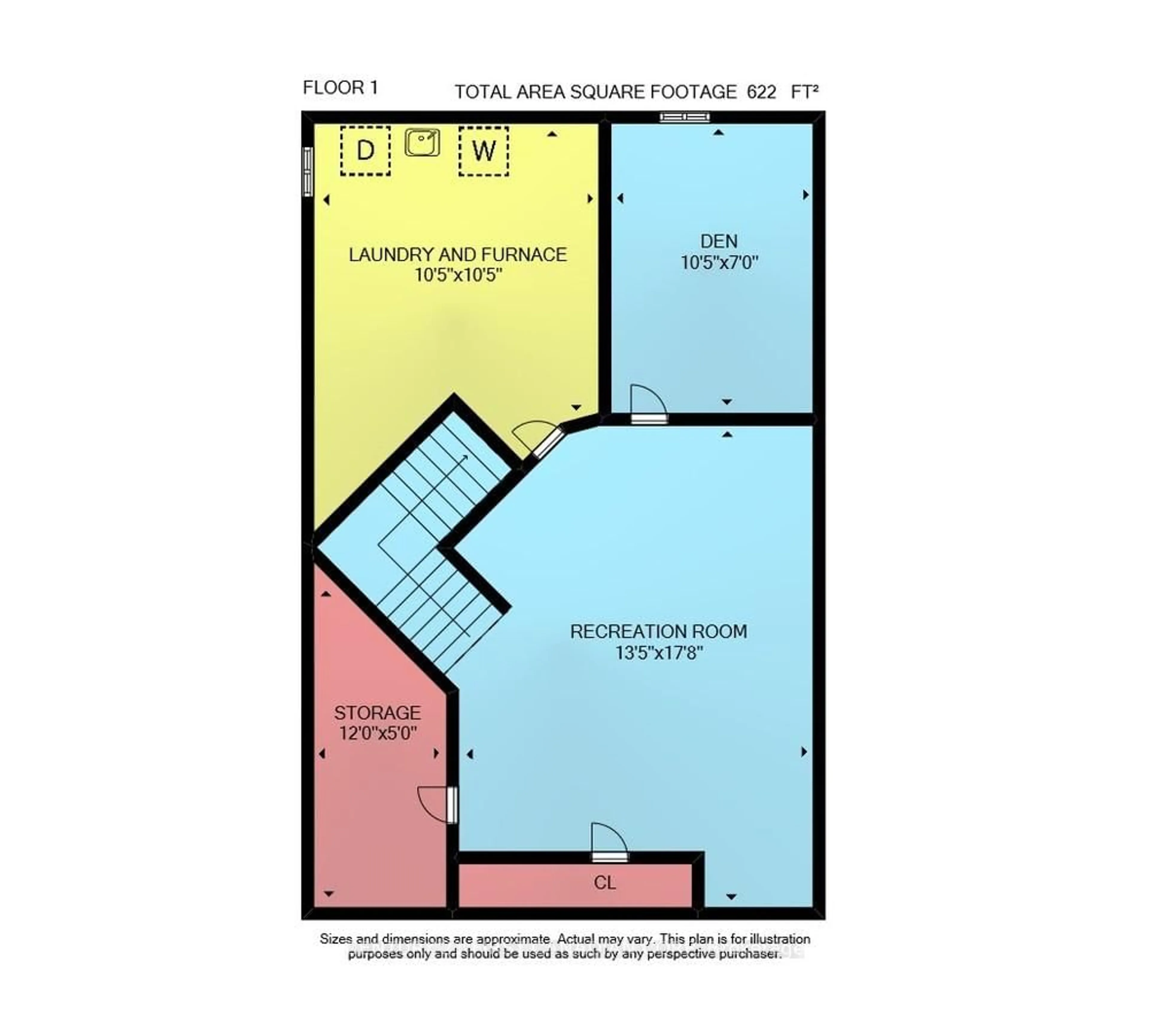 Floor plan for 132 Sandy St, London South Ontario N5Z 2C7