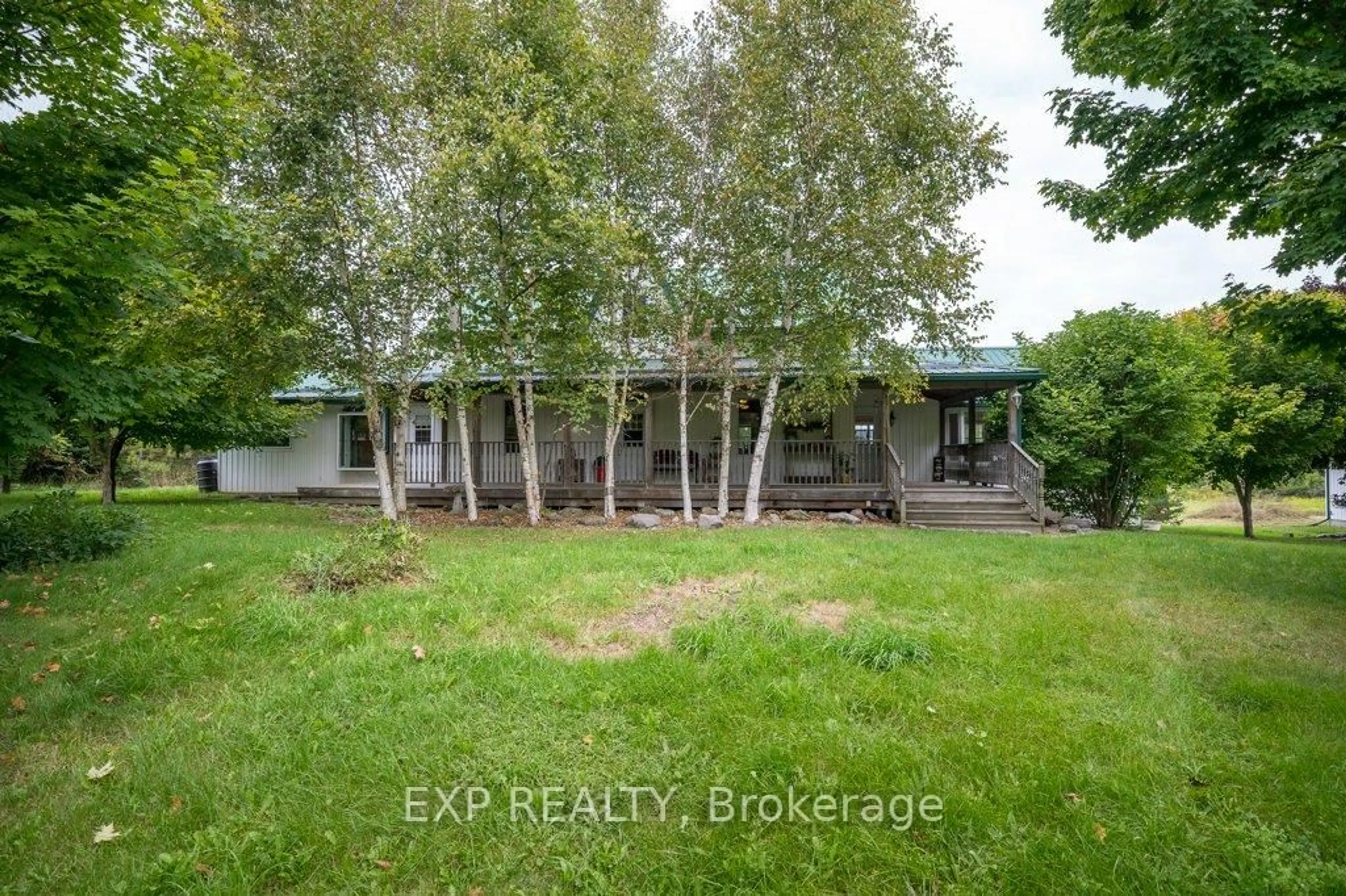 A pic from outside/outdoor area/front of a property/back of a property/a pic from drone, forest/trees view for 860 St Marks Rd, Limoges Ontario K0K 2M0