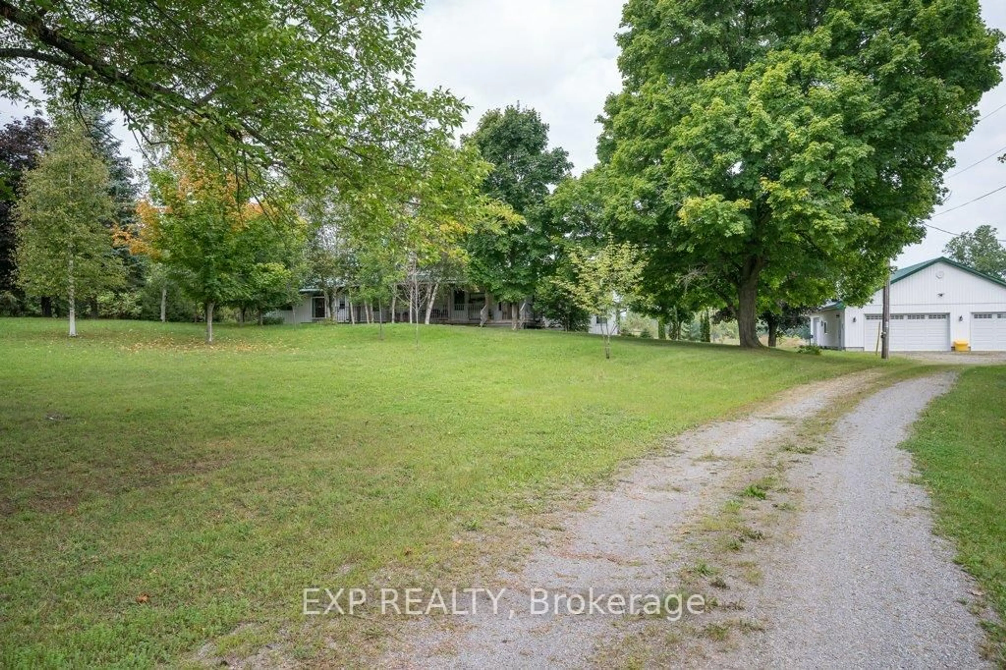 A pic from outside/outdoor area/front of a property/back of a property/a pic from drone, street for 860 St Marks Rd, Limoges Ontario K0K 2M0