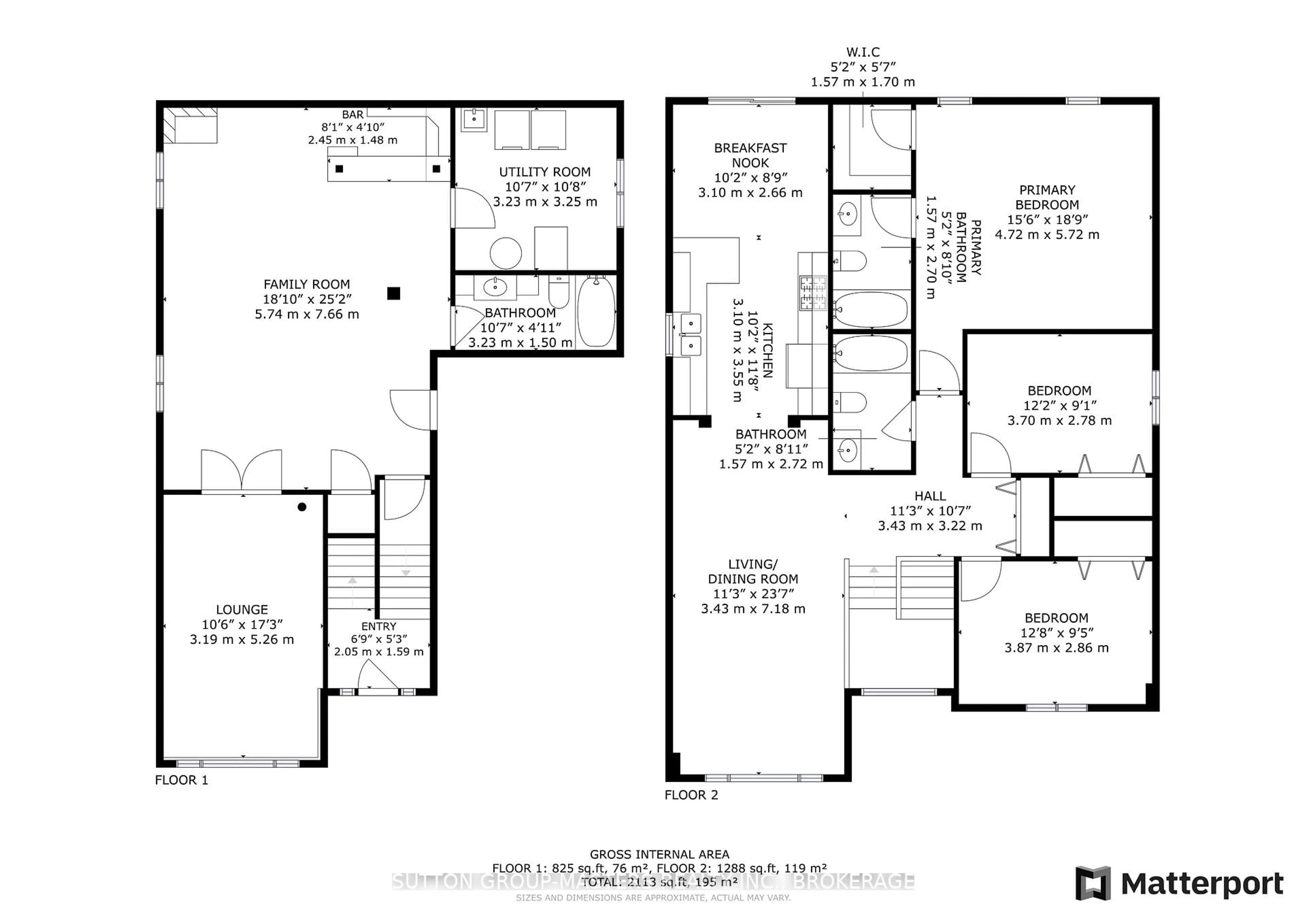 Floor plan for 440 Dolshire St, Kingston Ontario K7M 9B4
