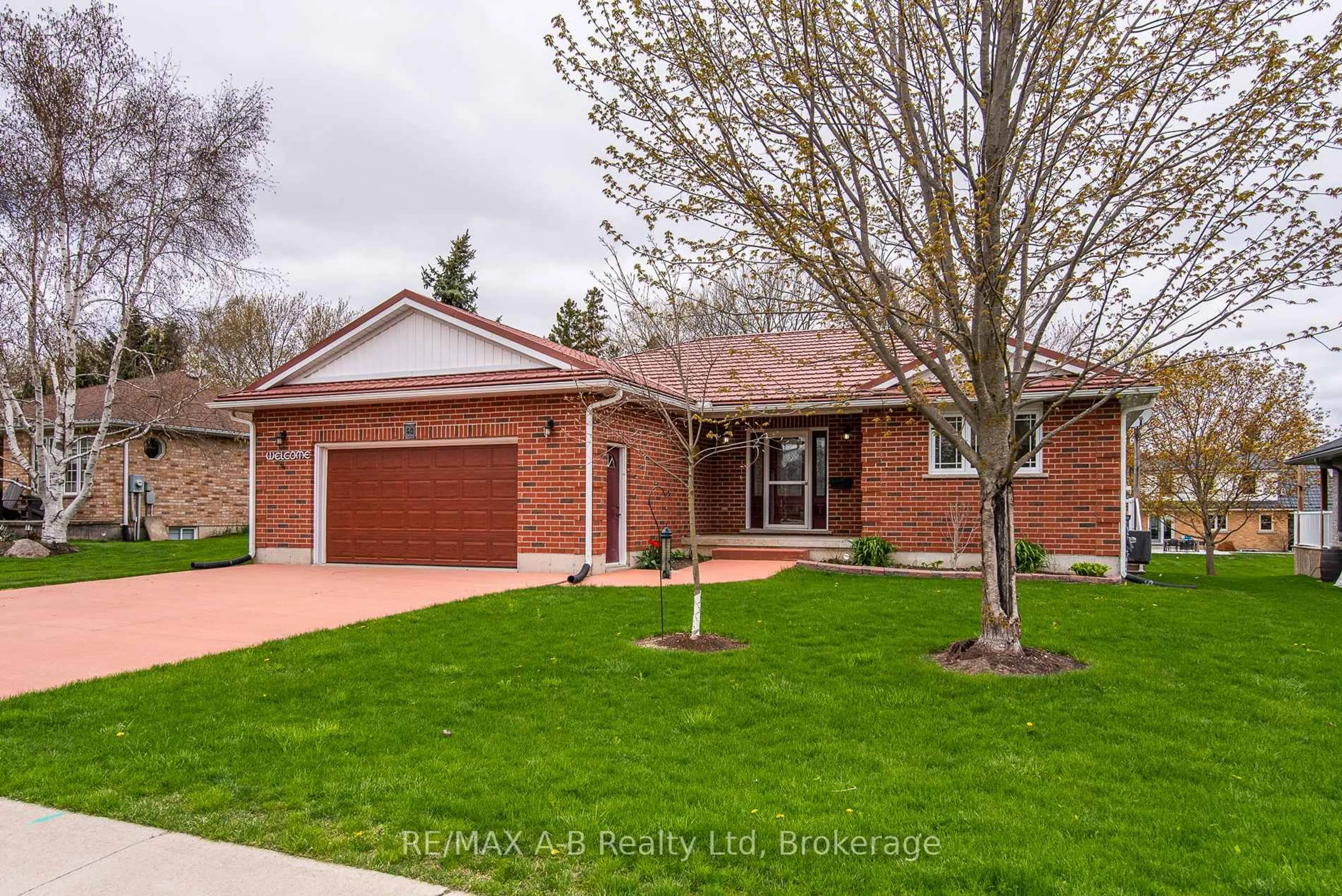 Home with brick exterior material, street for 40 Gerber Dr, Perth East Ontario N0K 1M0
